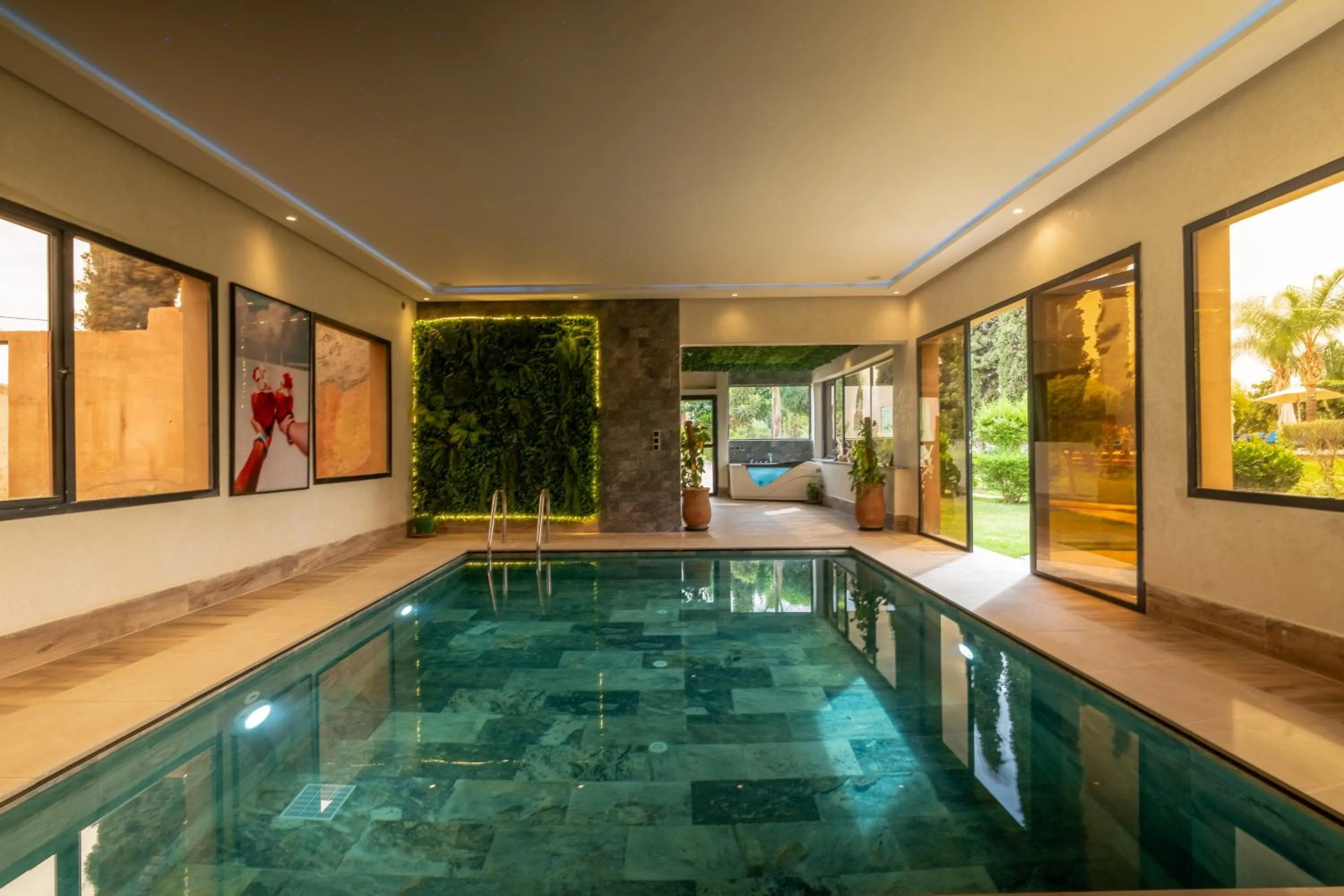 Pool view in Taj Atlas Wellness Boutique Hôtel & Spa