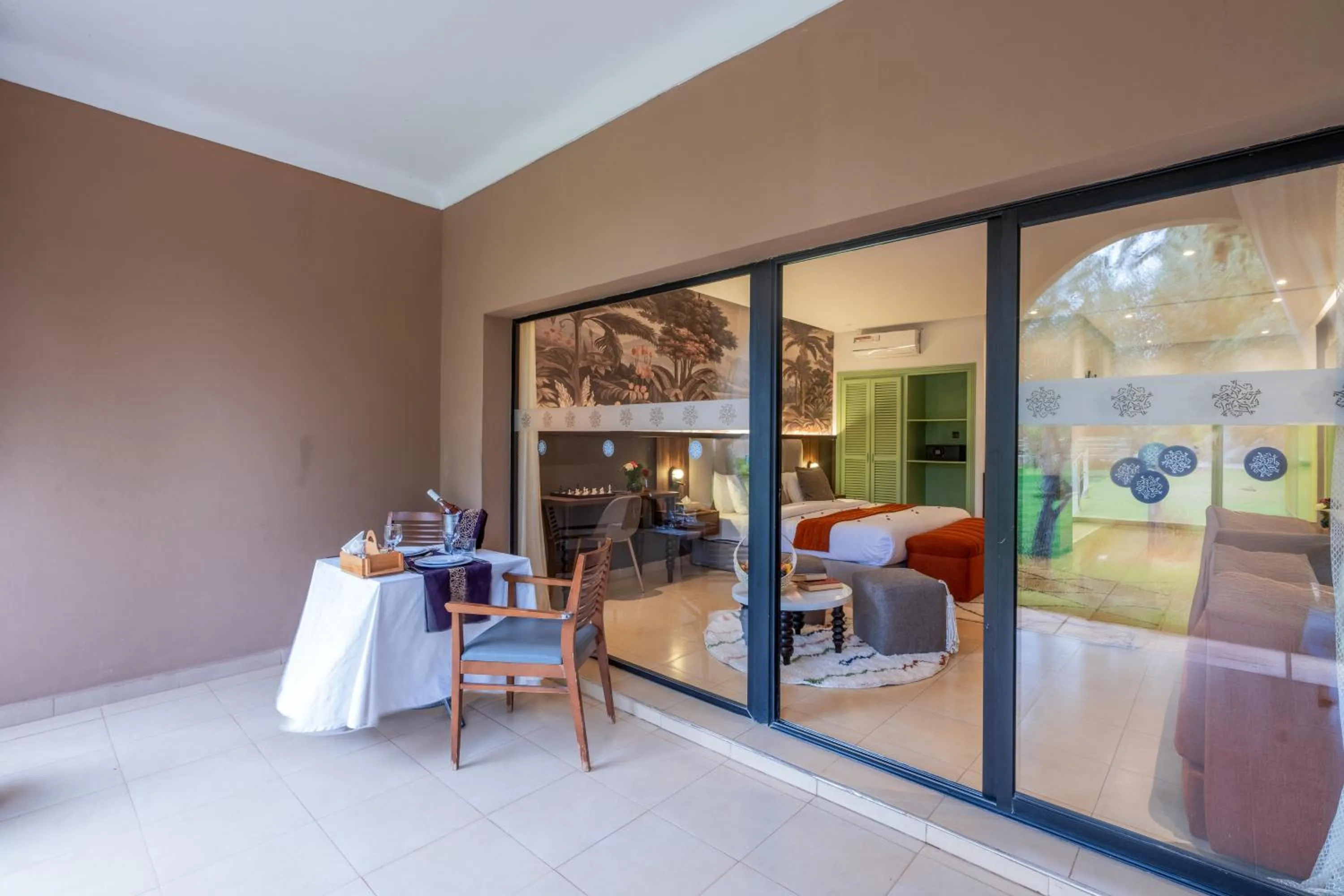 Seating area in Taj Atlas Wellness Boutique Hôtel & Spa