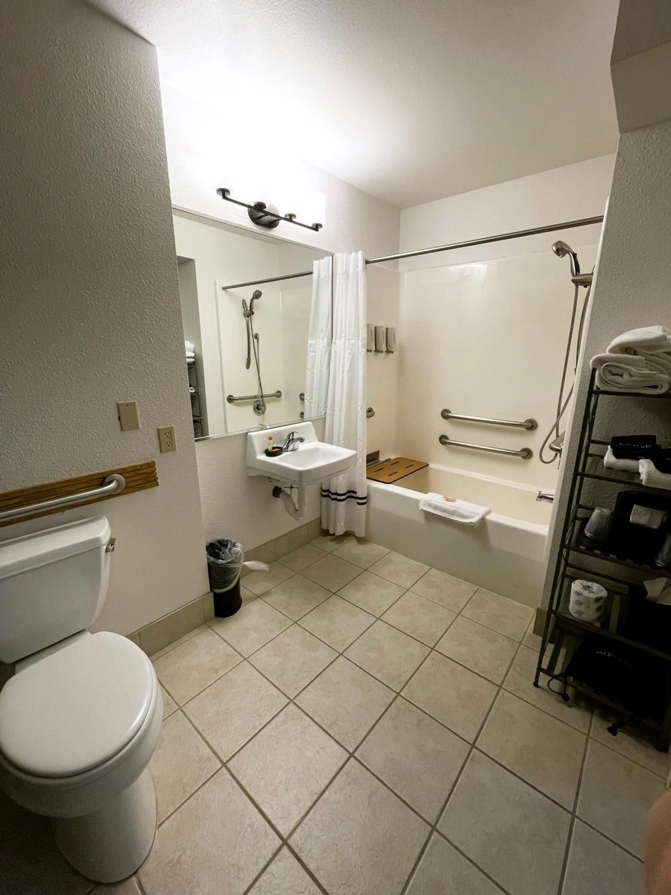 Bathroom in Boothill Inn and Suites