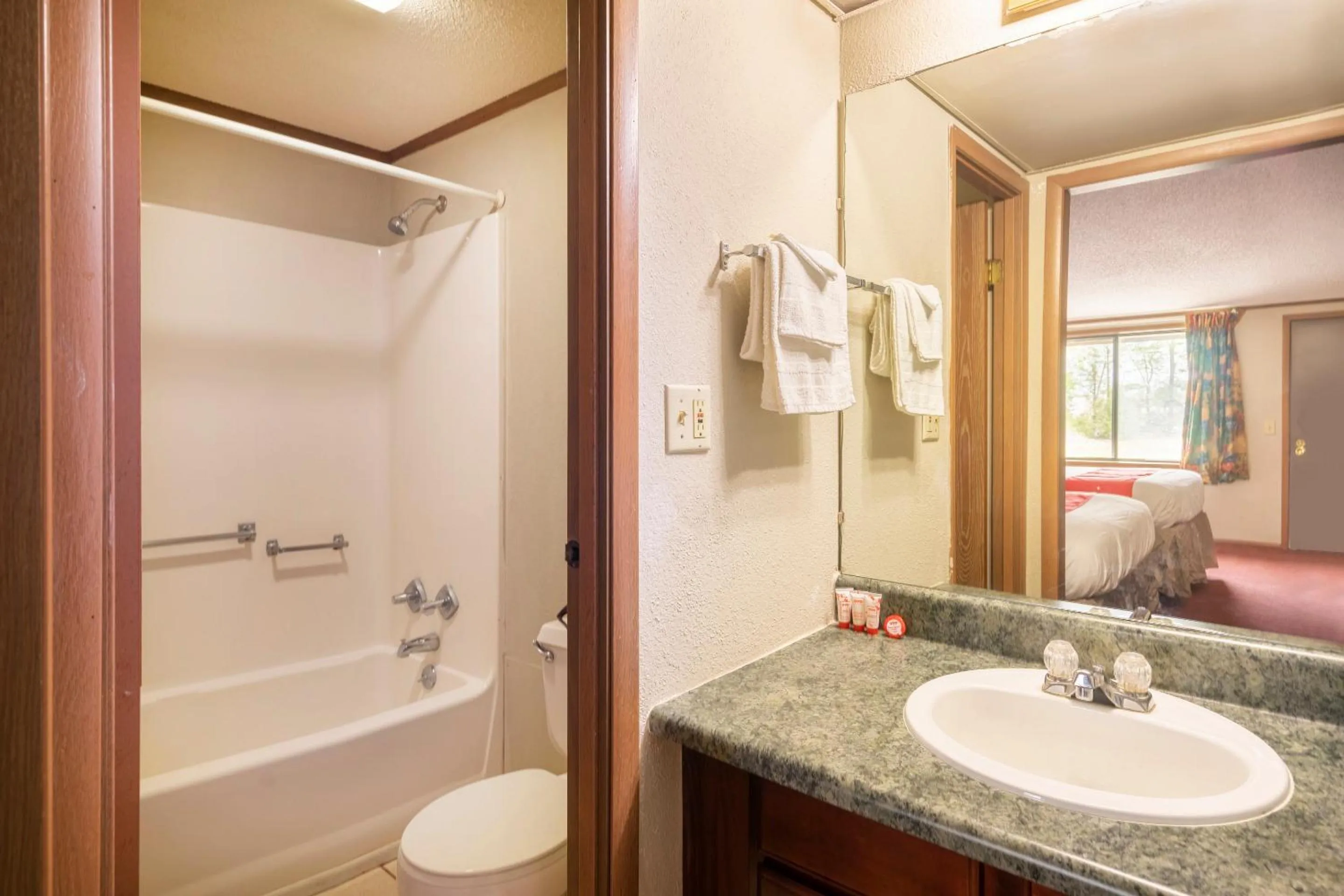 Bathroom in OYO Hotel Daleville AL Hwy 84