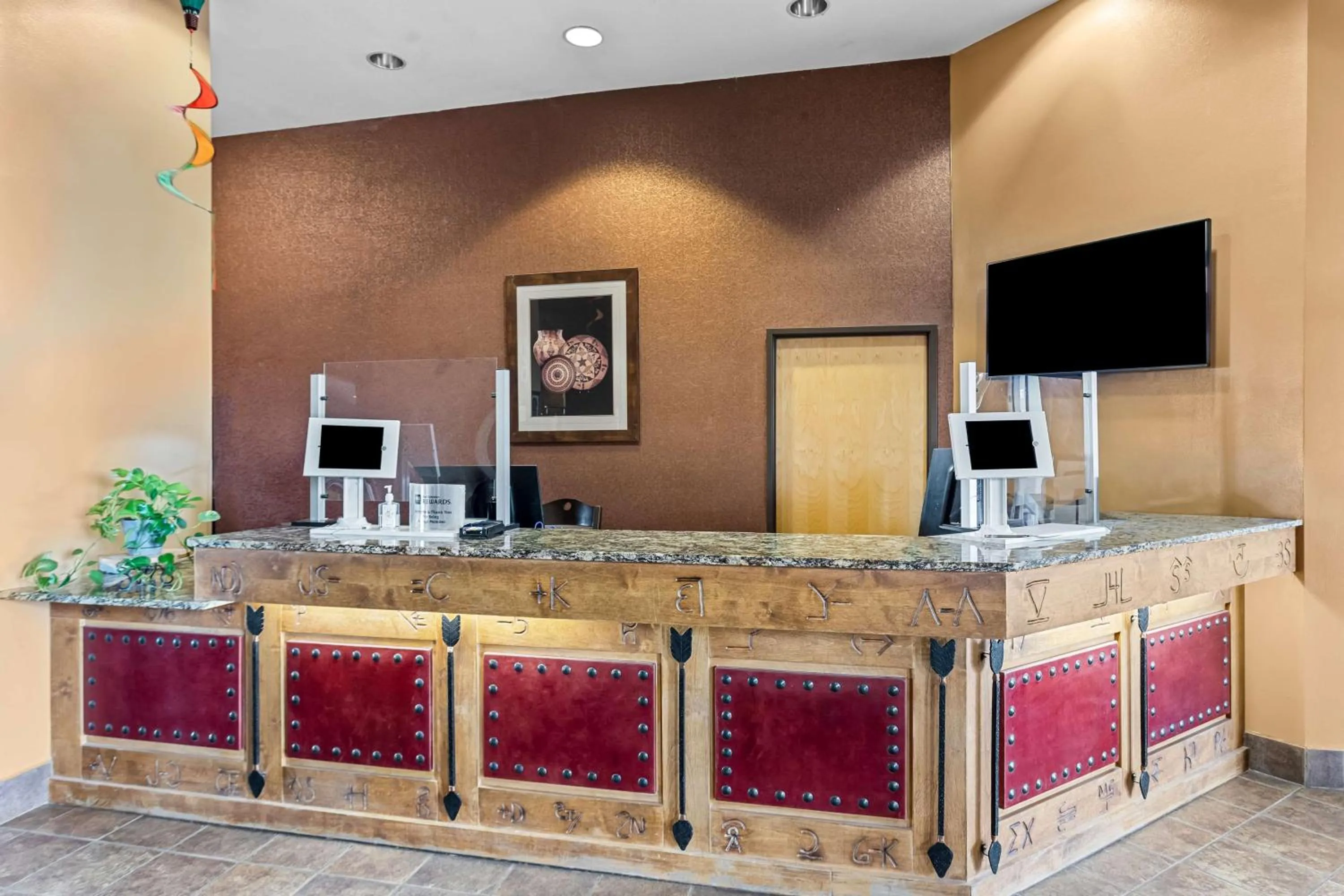 Lobby or reception in Best Western Moriarty Heritage Inn