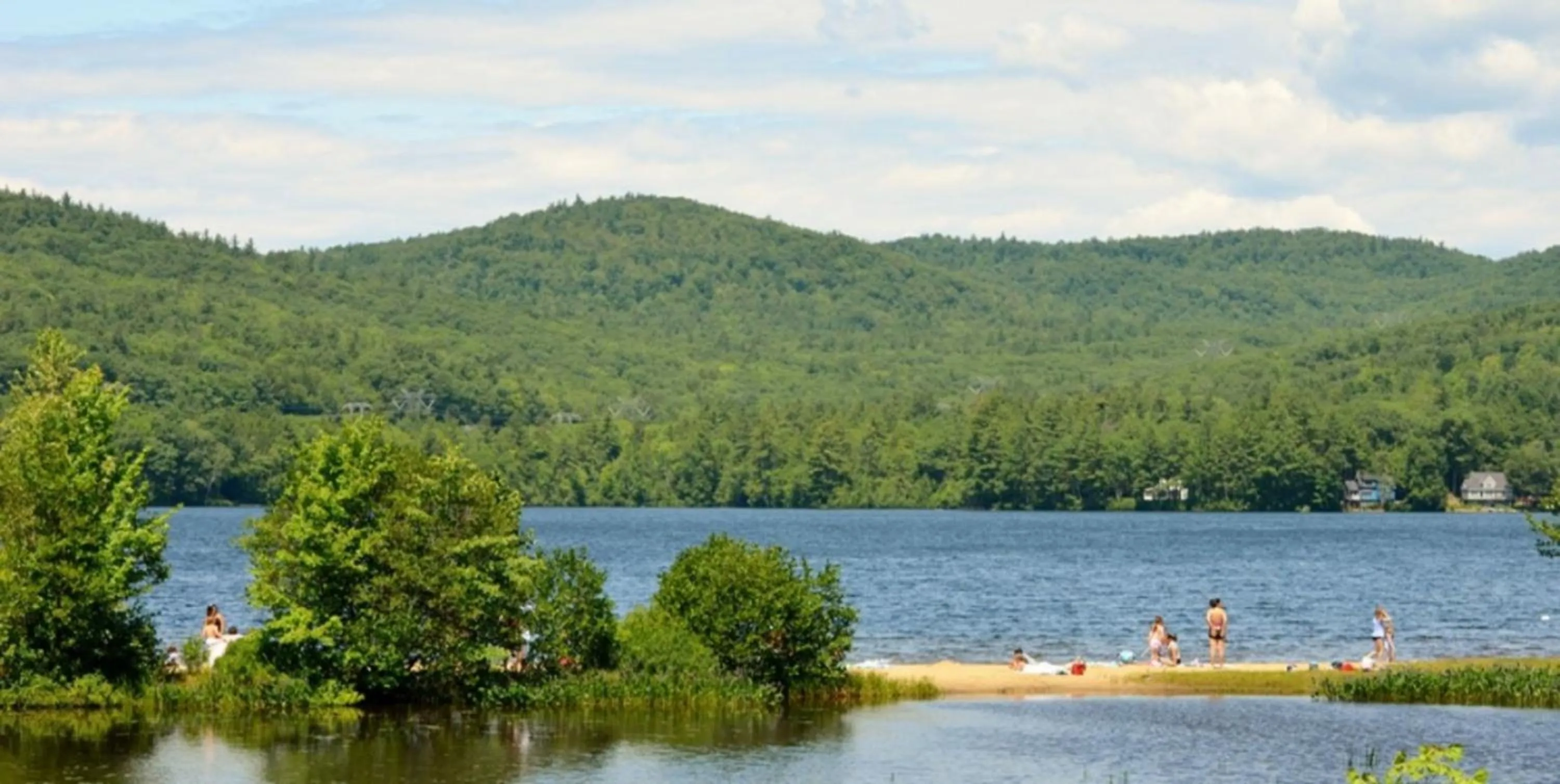 Beach in Highland Lake Inn
