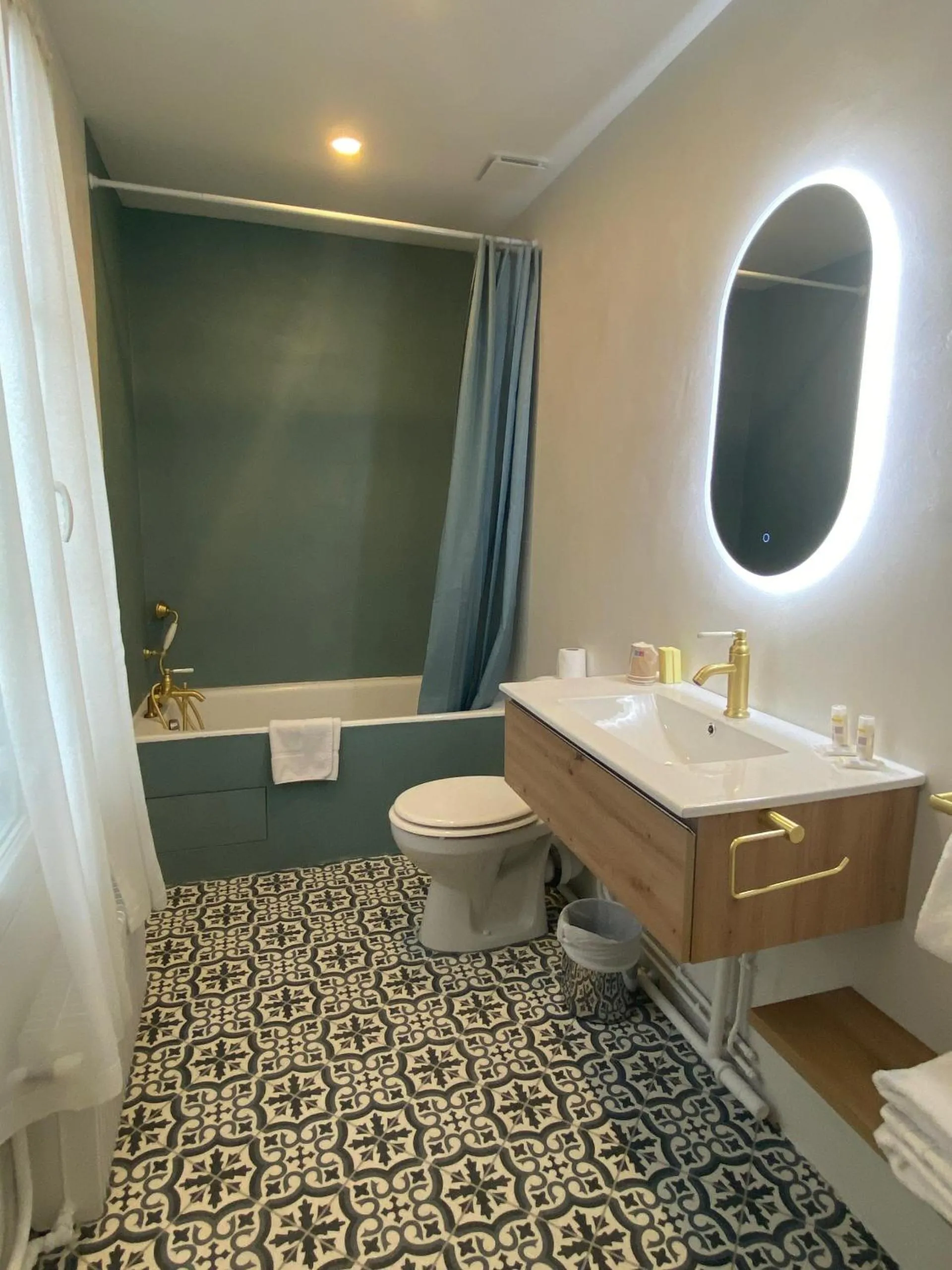 Bathroom in Hotel Boileau