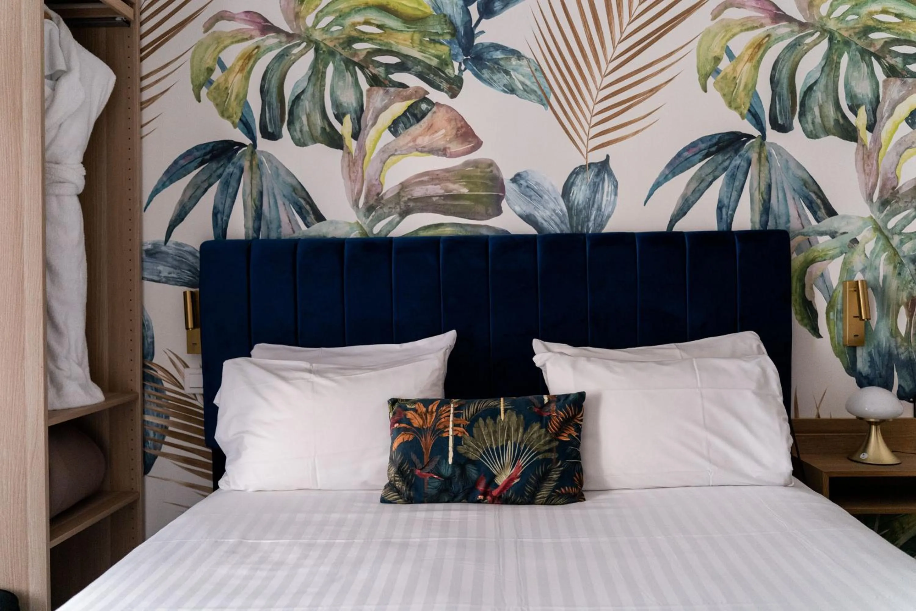 Bed in Hotel Boileau