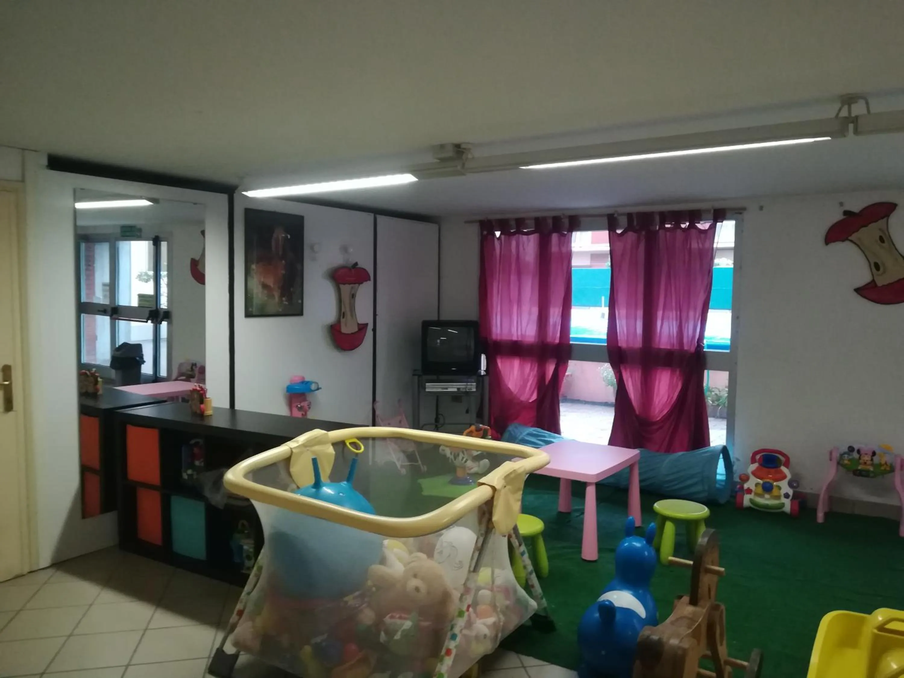 Children play ground in HOTEL OTELLO