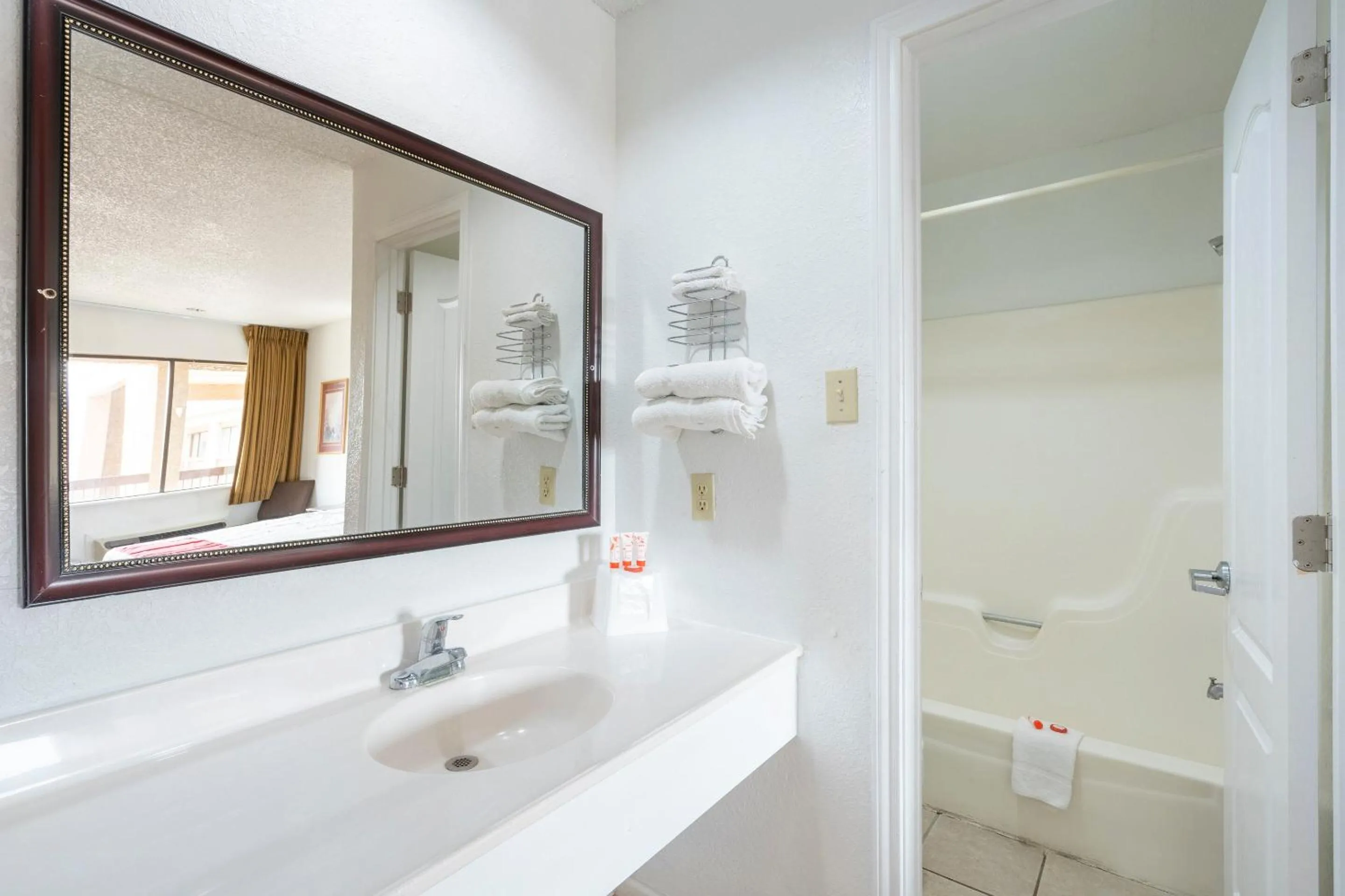 Bathroom in OYO Hotel Groesbeck