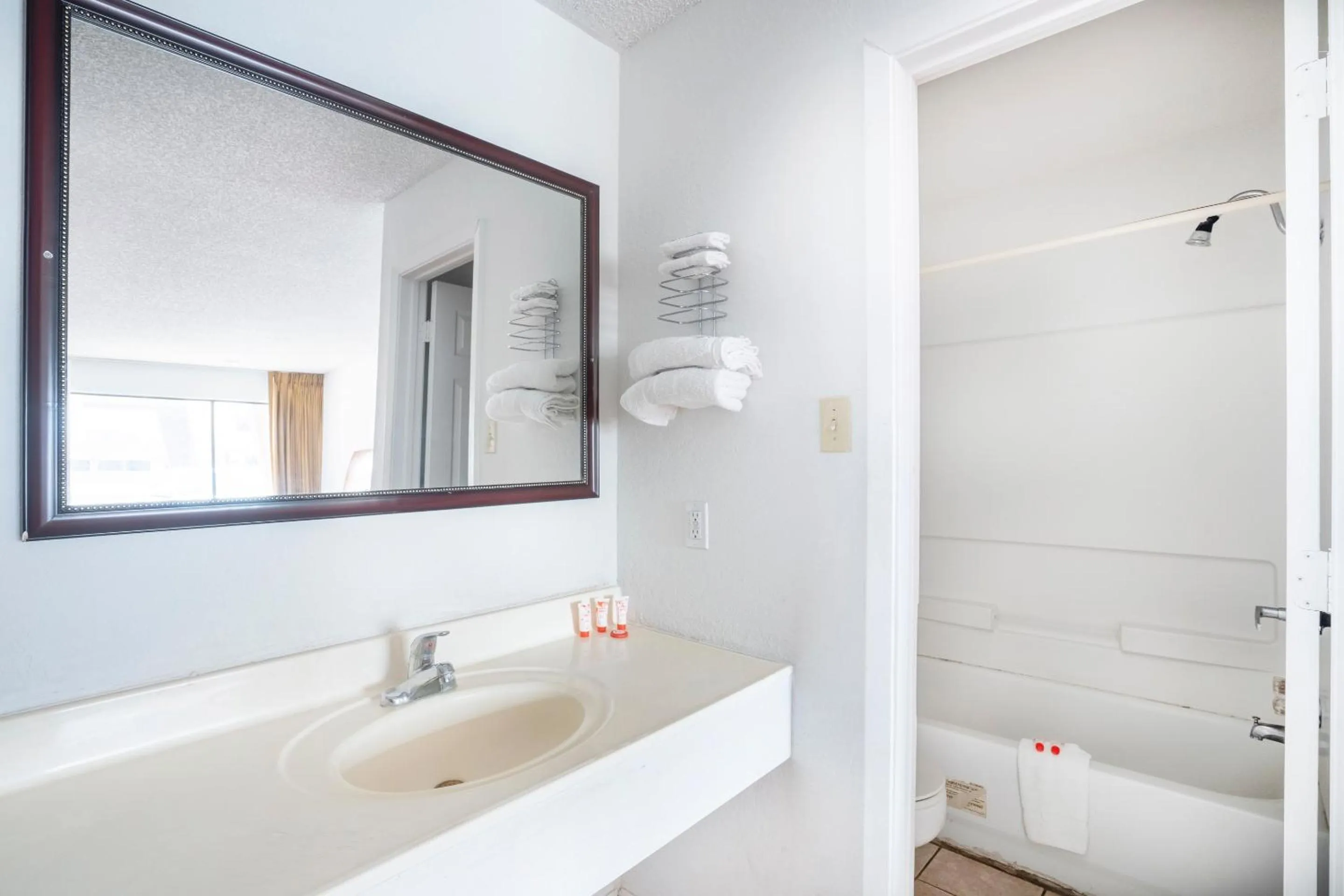 Bathroom in OYO Hotel Groesbeck