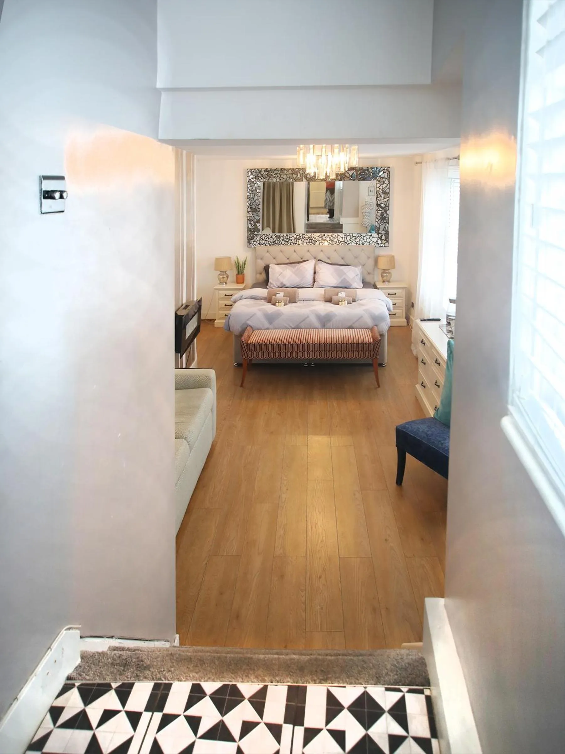 Photo of the whole room, Bed in The Wellington Restaurant and Bar