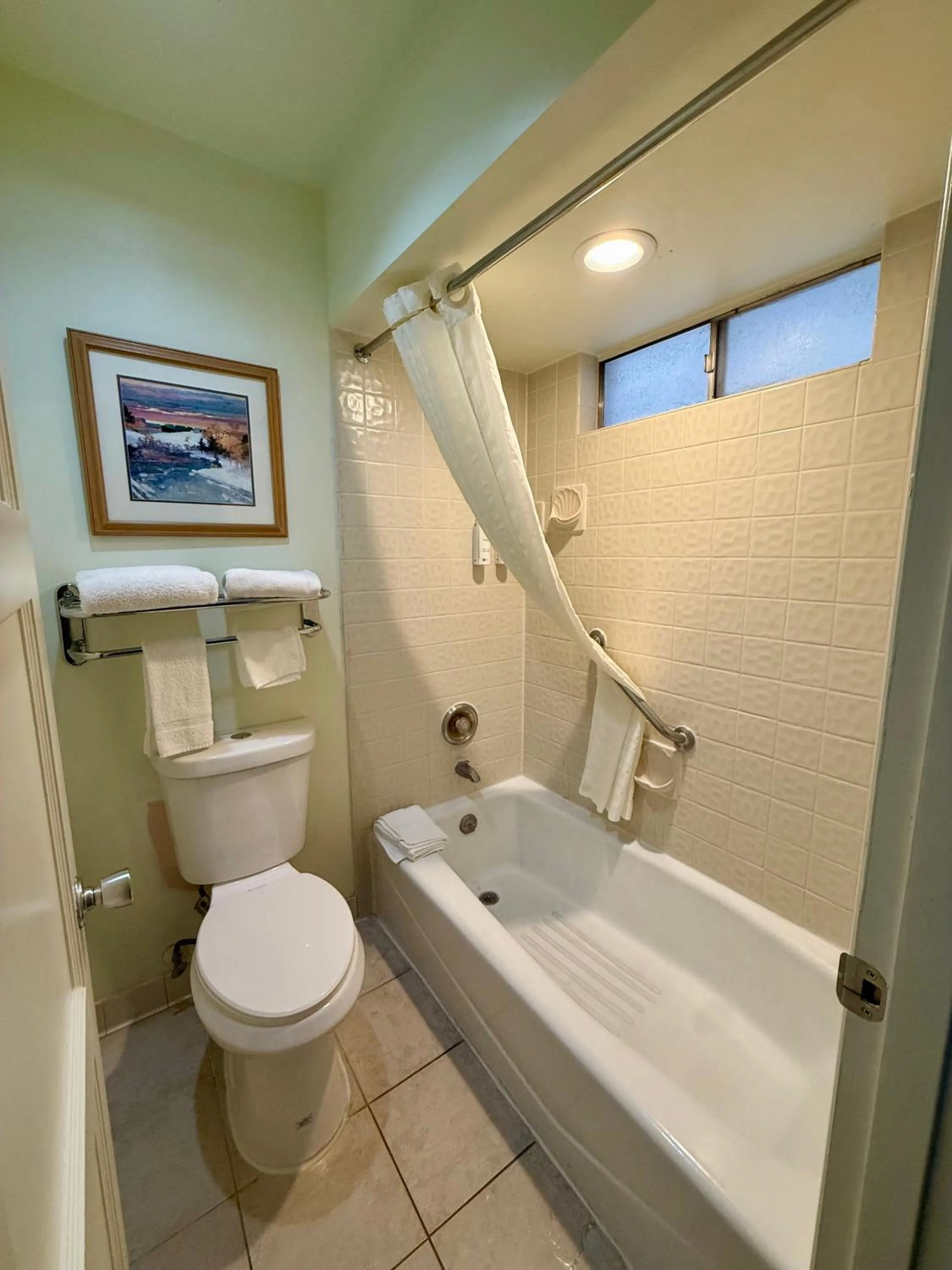 Shower in Thunderbird Motel