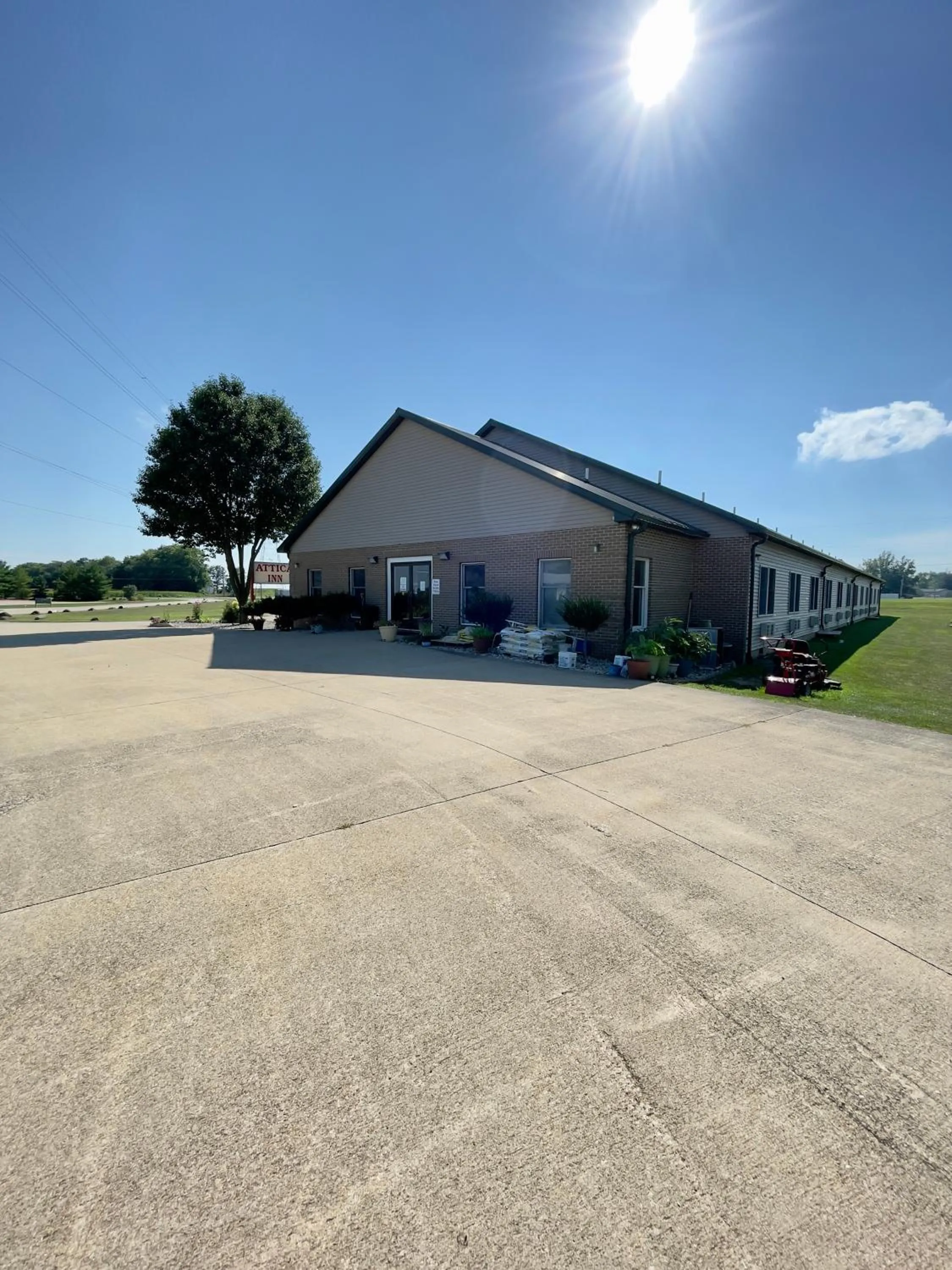 Property building in Attica Inn