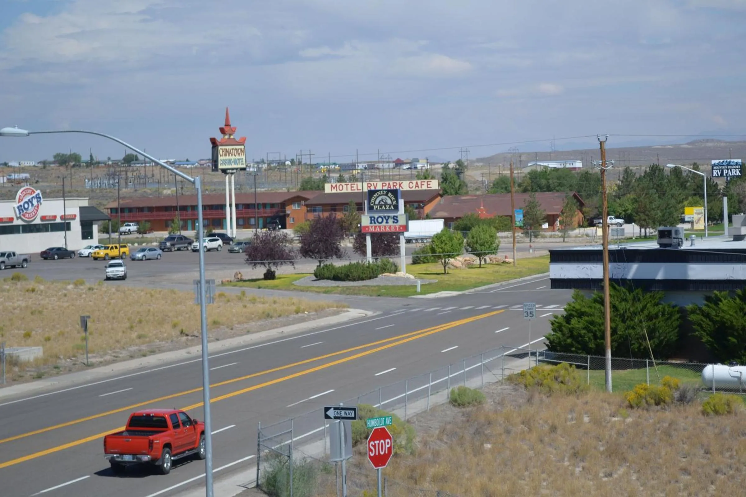 Facade/entrance in Wells ChinaTown