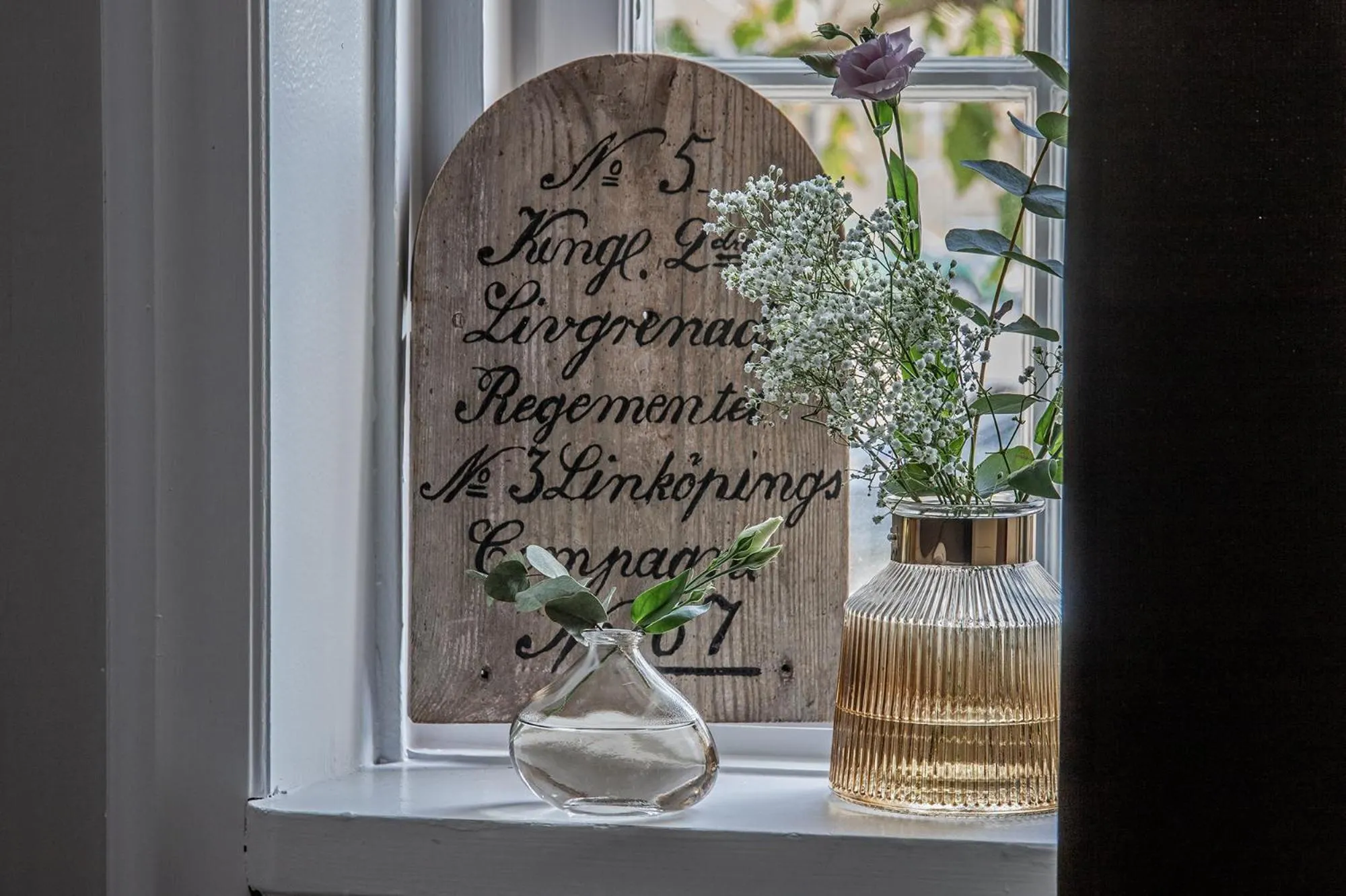 Decorative detail in Livgrenadjärmässen Hotell-Fest-Konferens