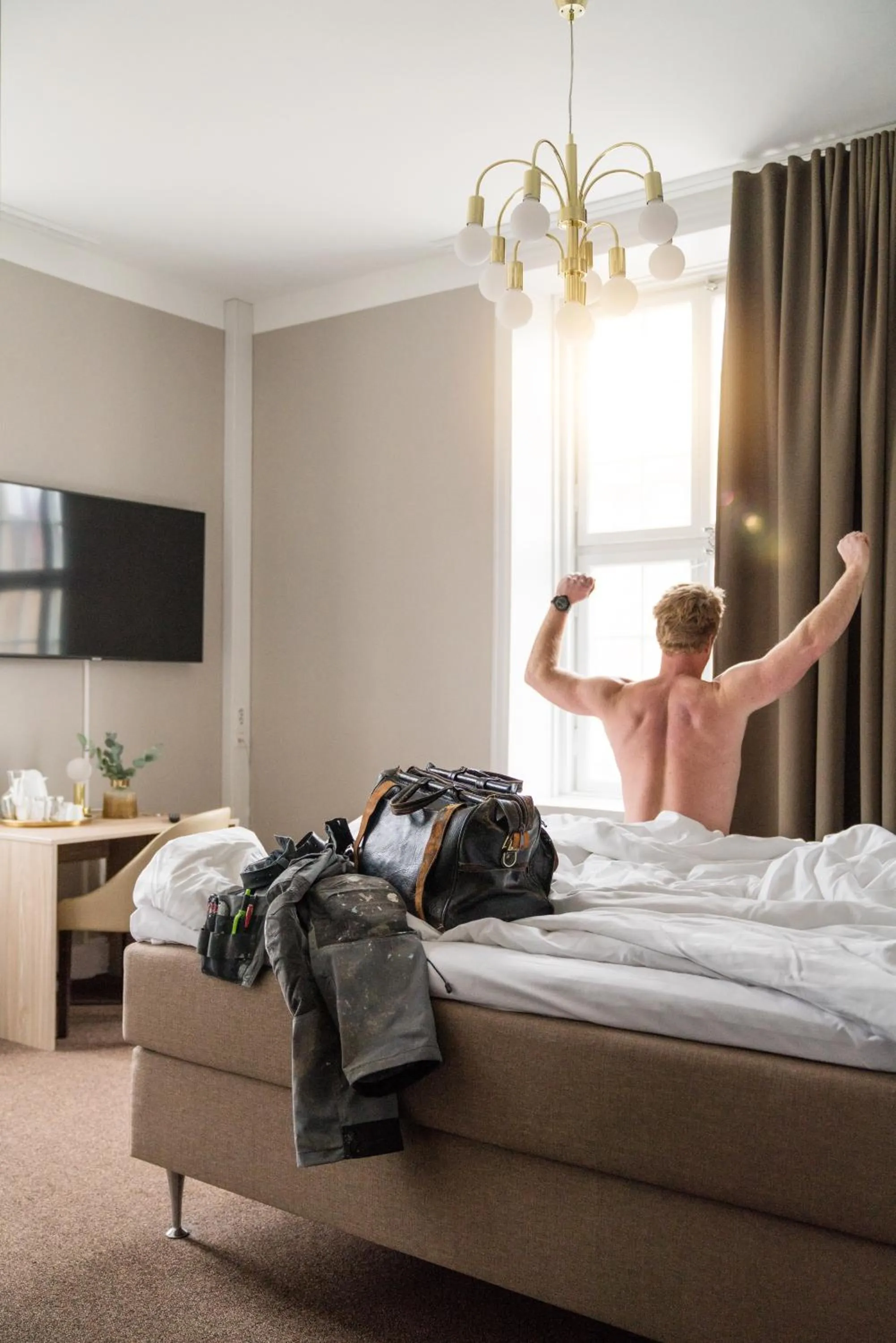 Bed in Livgrenadjärmässen Hotell-Fest-Konferens