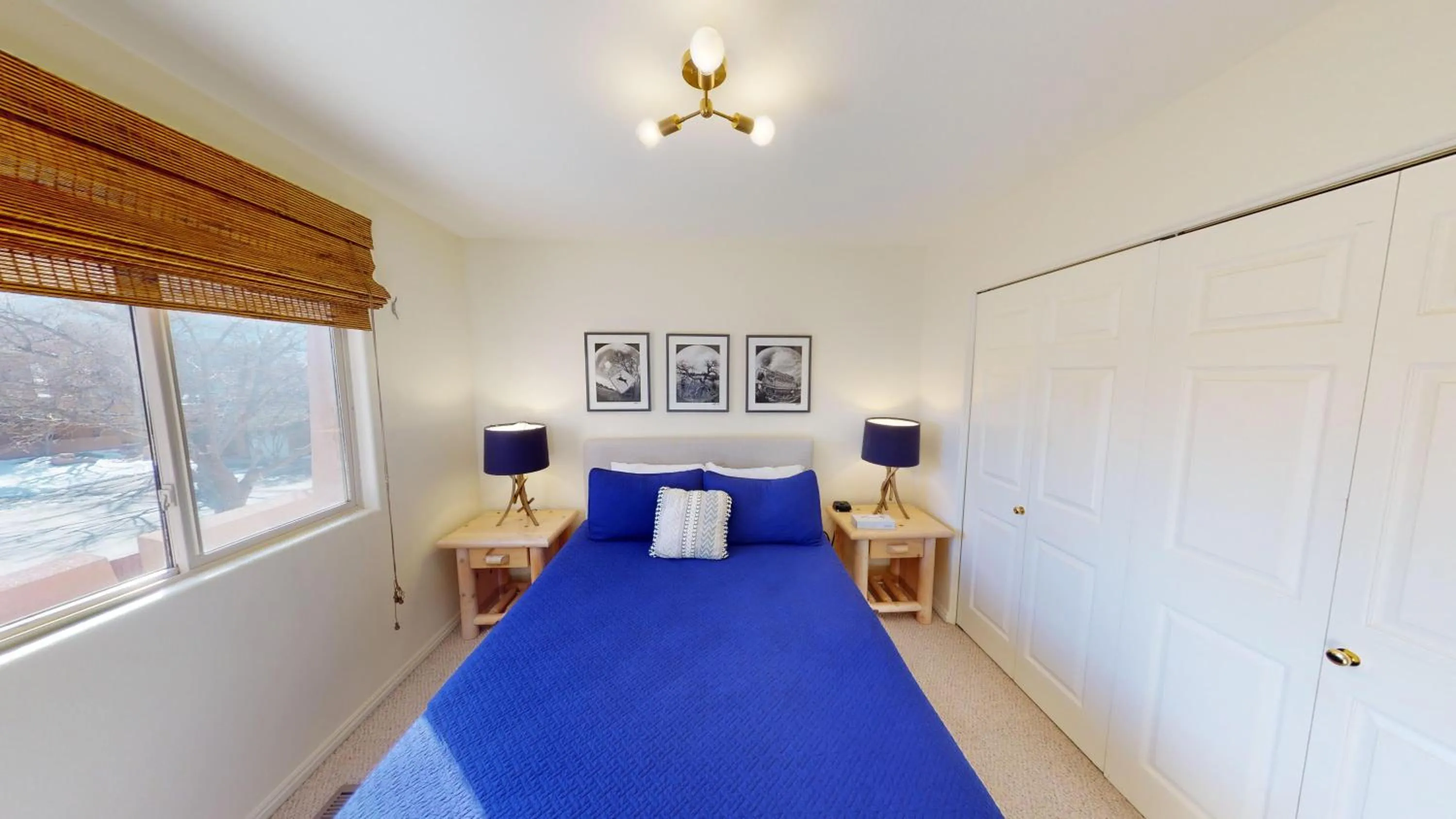 Bed in Steel Bender Retreat #3293