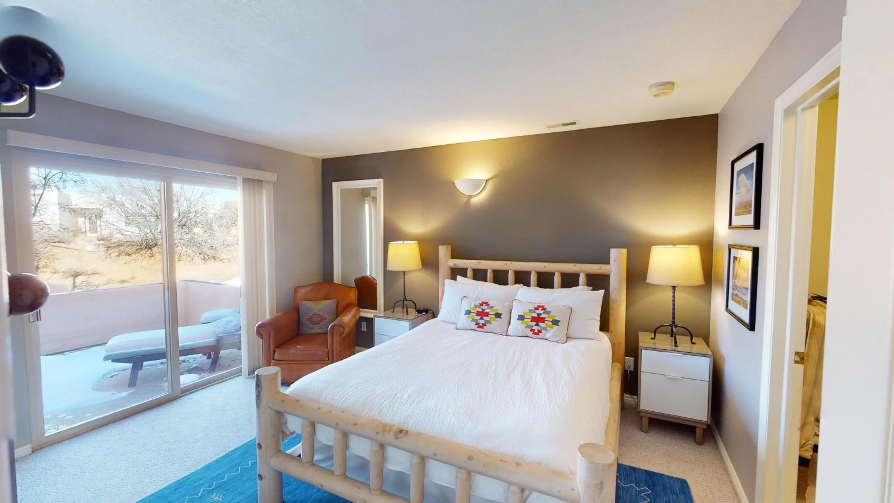 Bed in Steel Bender Retreat #3293