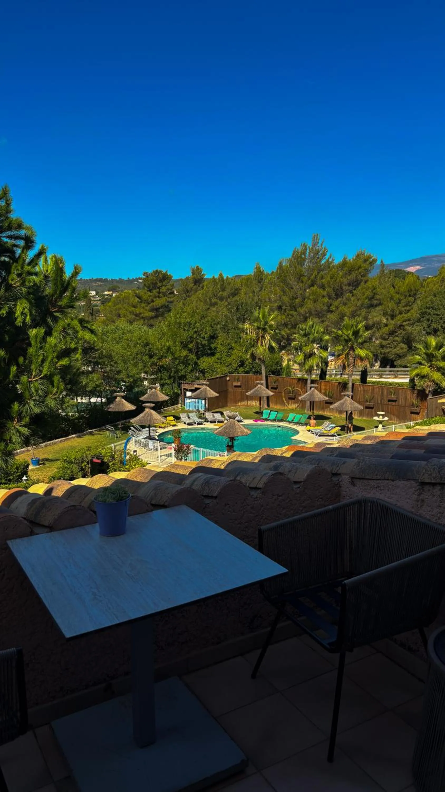 View (from property/room) in Les Bastides Saint Paul