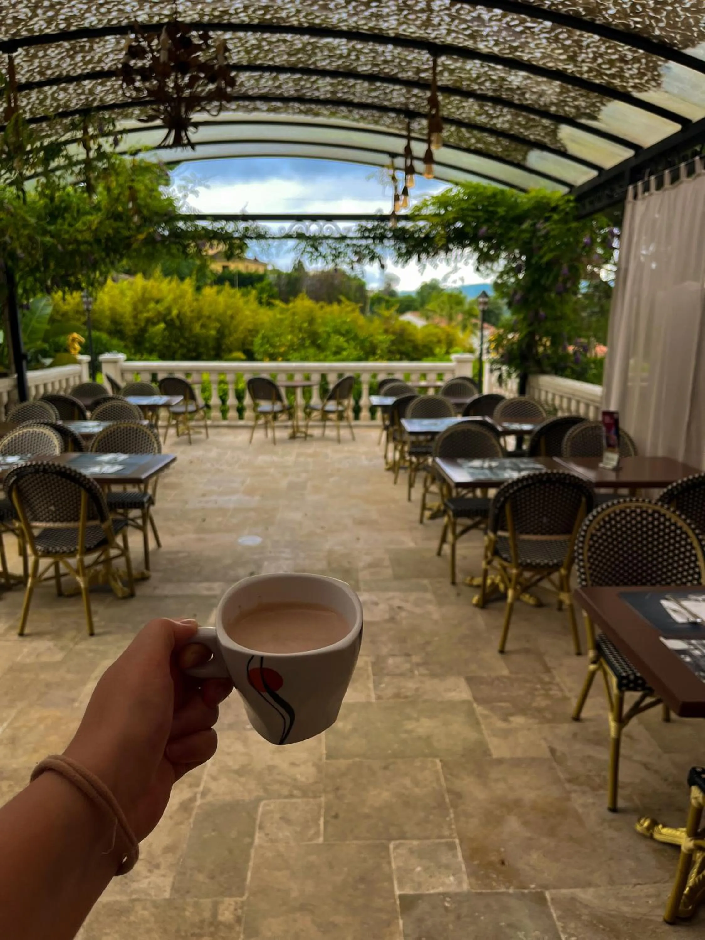 Patio in Les Bastides Saint Paul