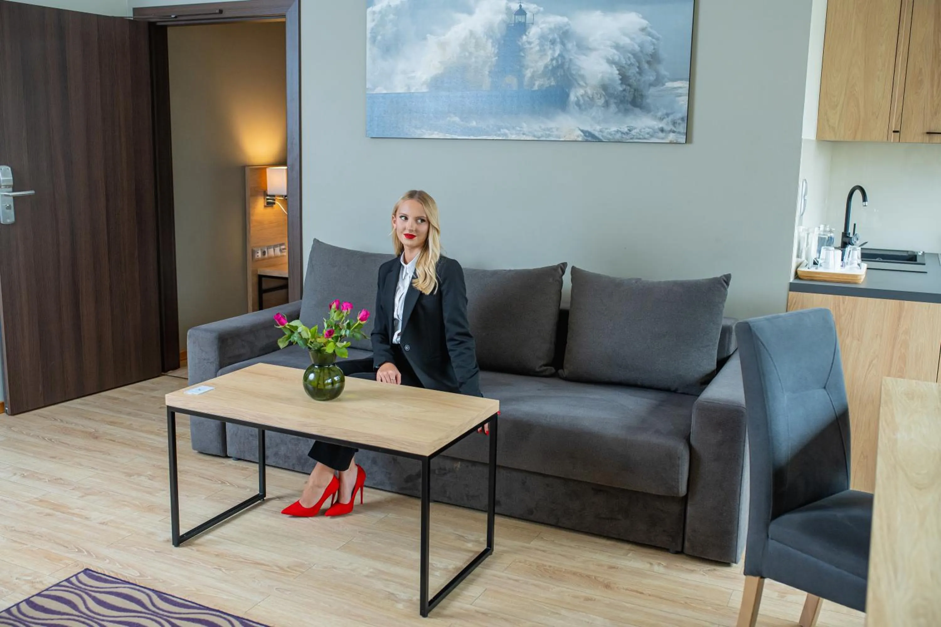 People in Hotel CONRAD Comfort