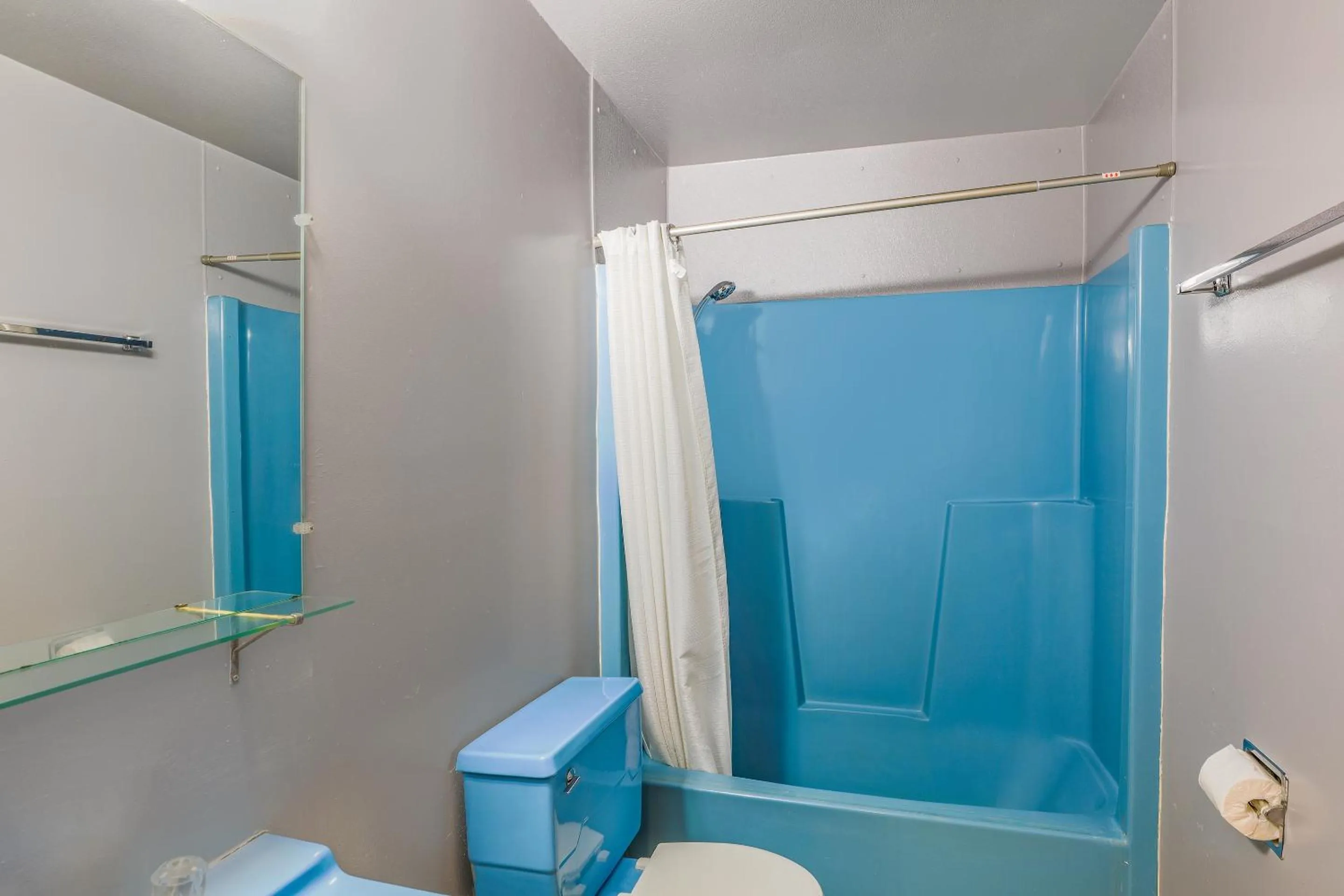 Bathroom in Love Hotels Tomahawk by OYO at Lake Mohawksin WI