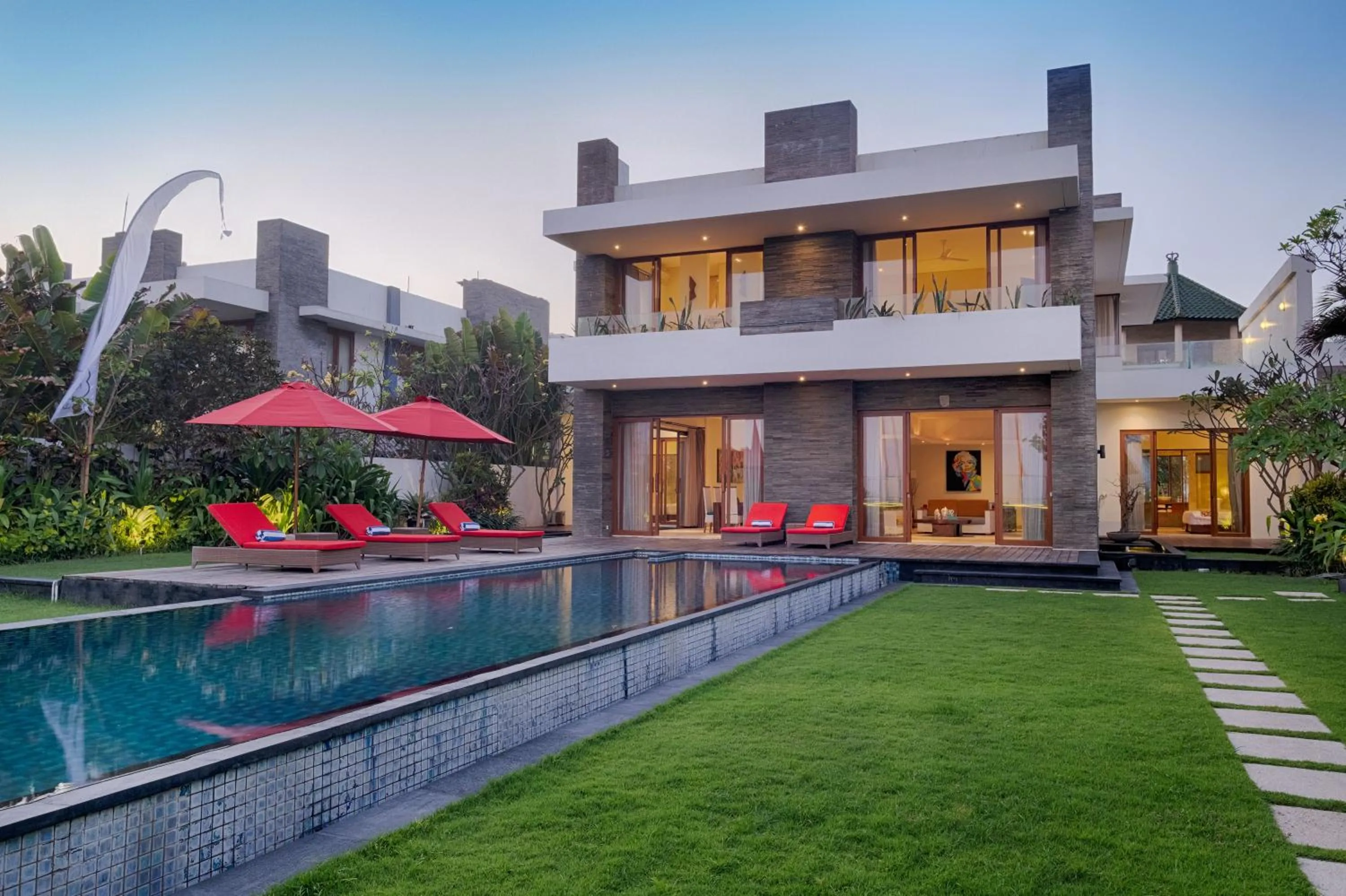 Property building in Keramas Beachfront Villa by Sanga Sanga Hospitality