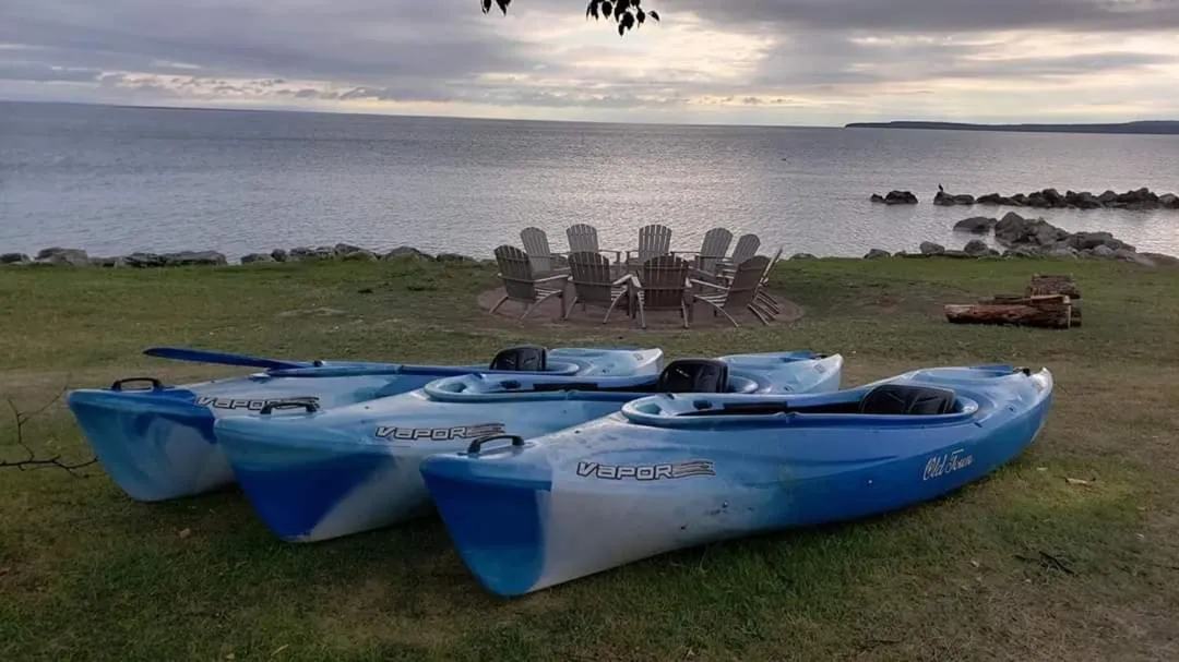 Beach in Baymont by Wyndham St. Ignace Lakefront