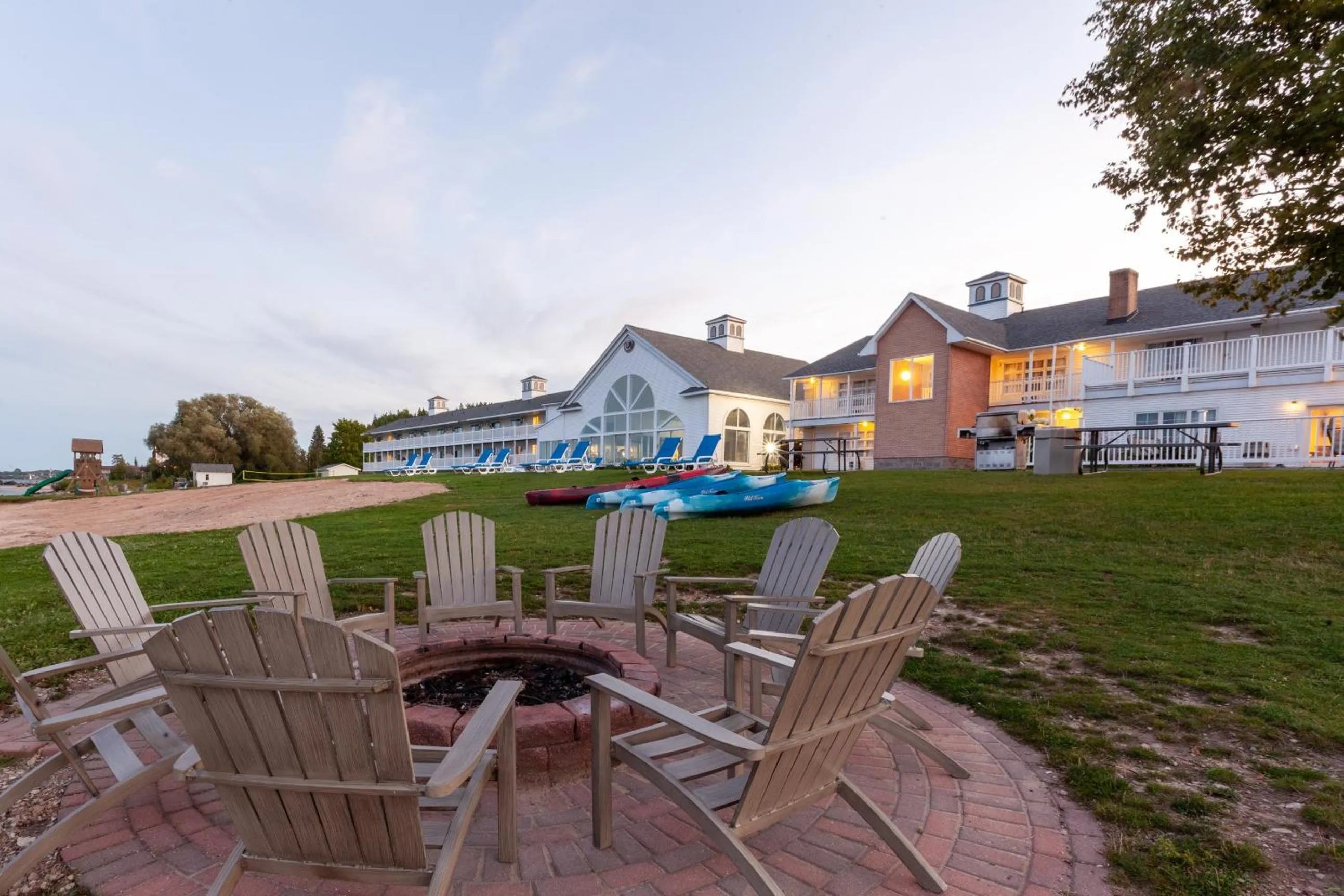 Beach in Baymont by Wyndham St. Ignace Lakefront