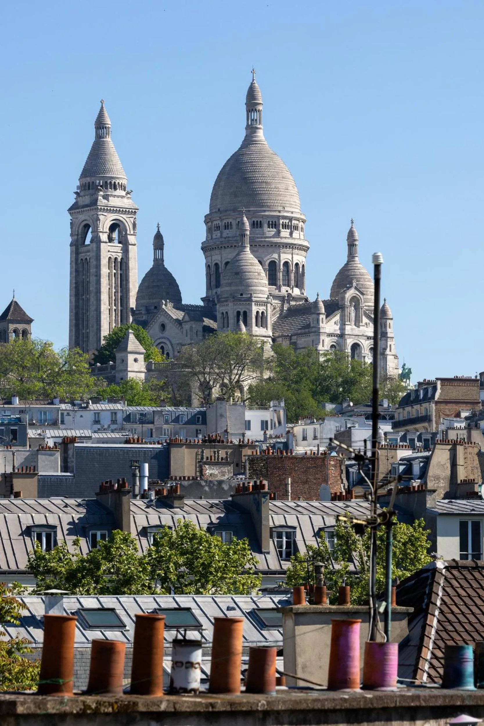City view in Accueil Hôtel Paris Pigalle Montmartre