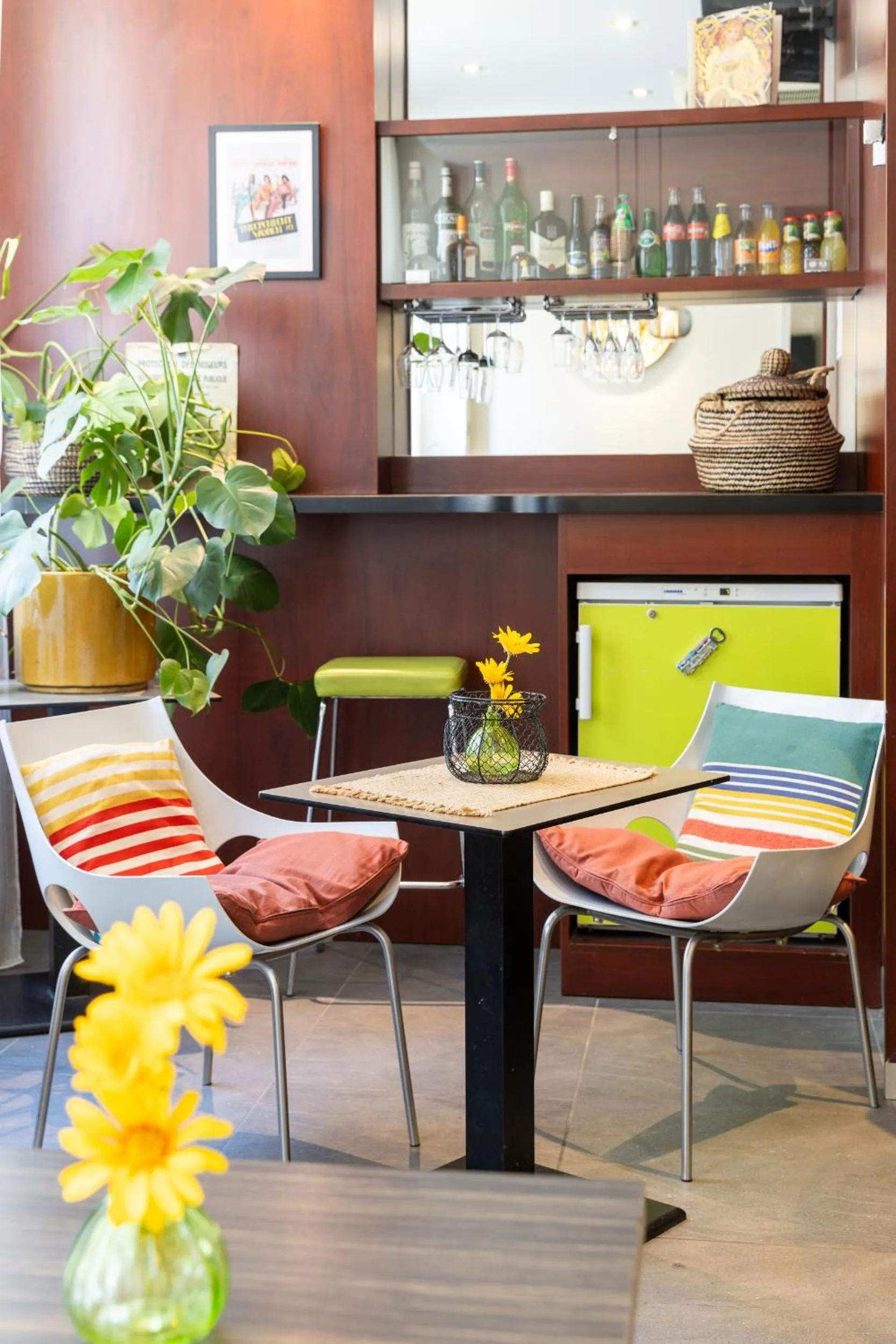 Living room in Accueil Hôtel Paris Pigalle Montmartre