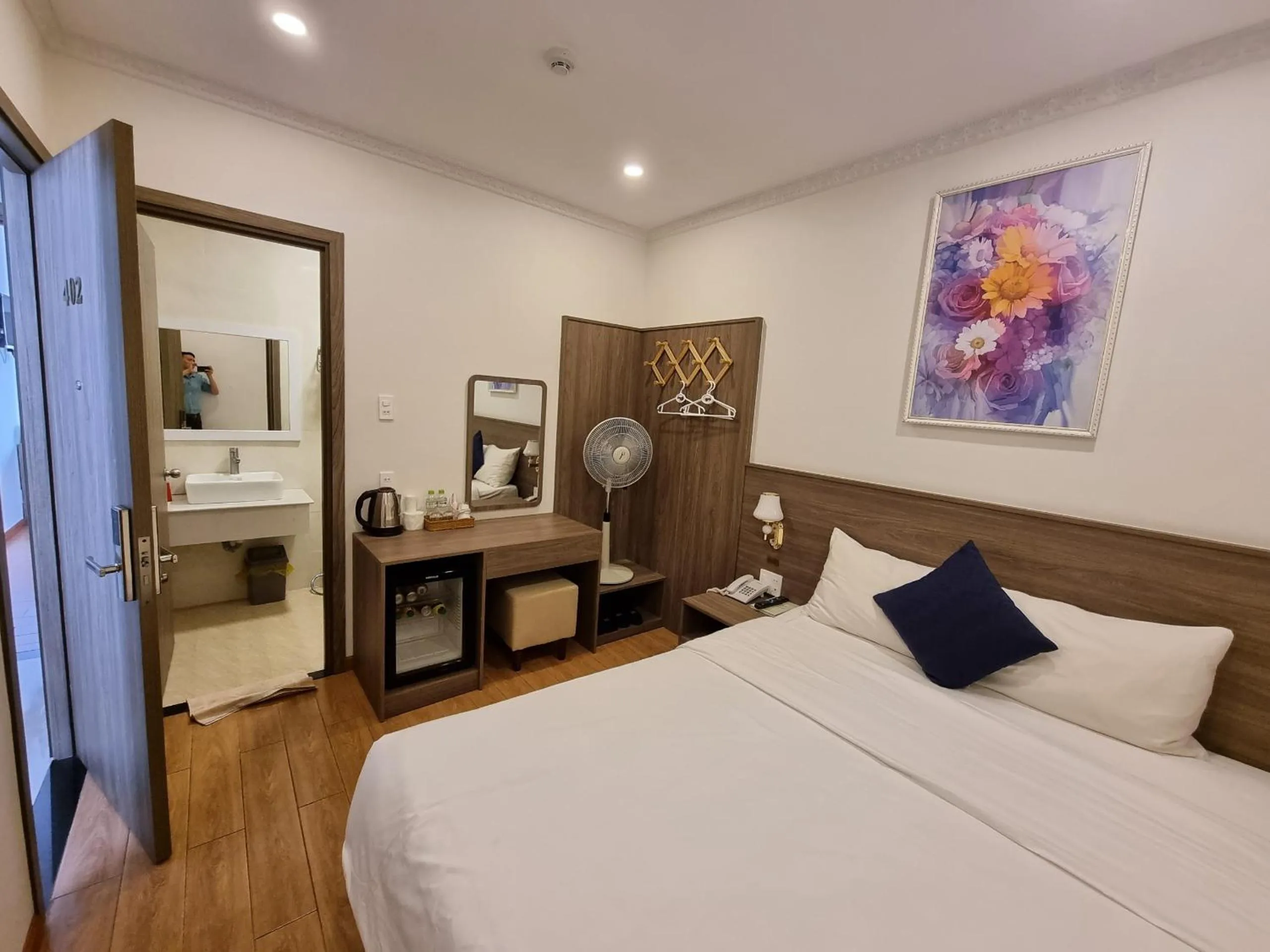 Bed in DẠ LAN HOTEL