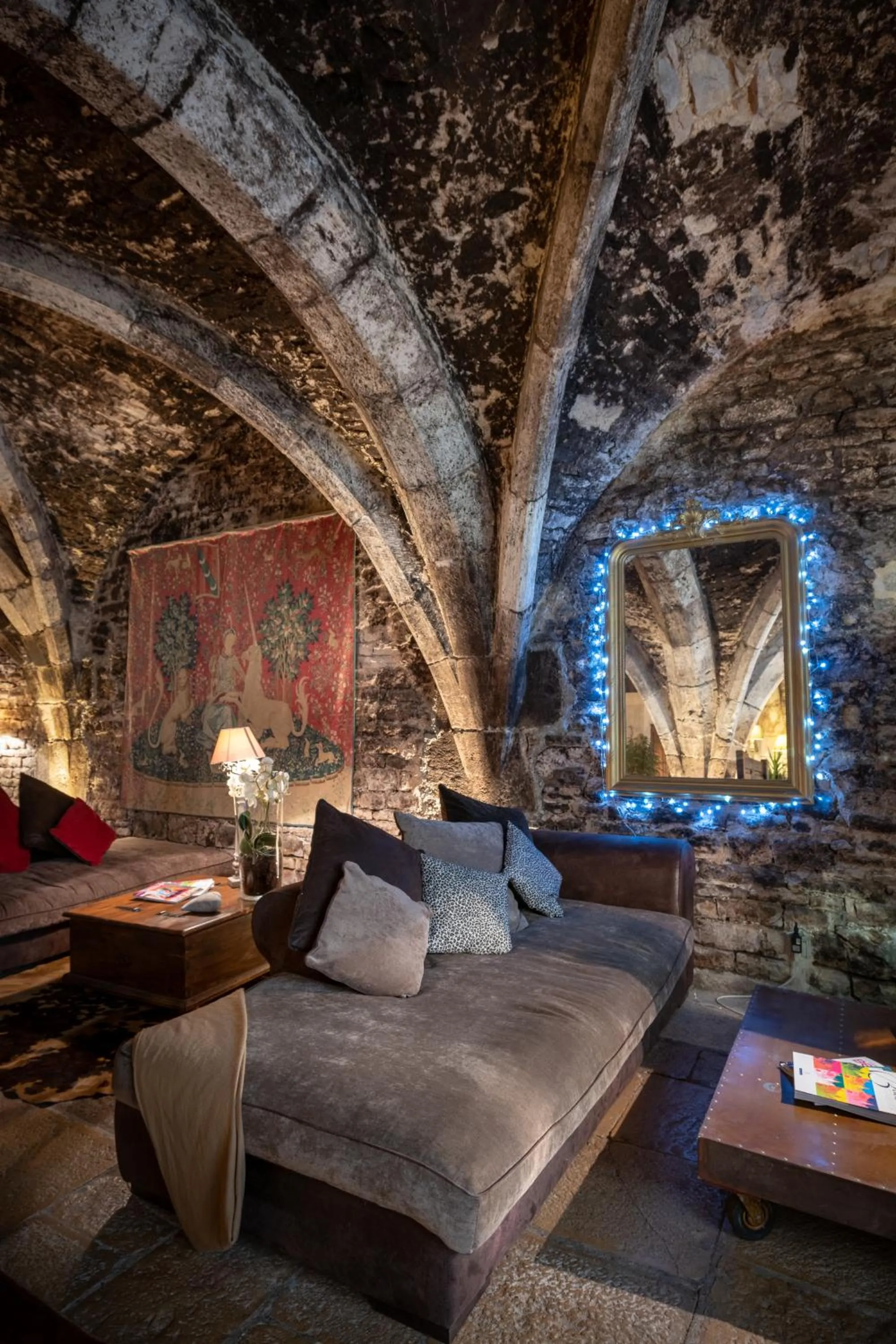 Lounge or bar in Abbaye de Maizières