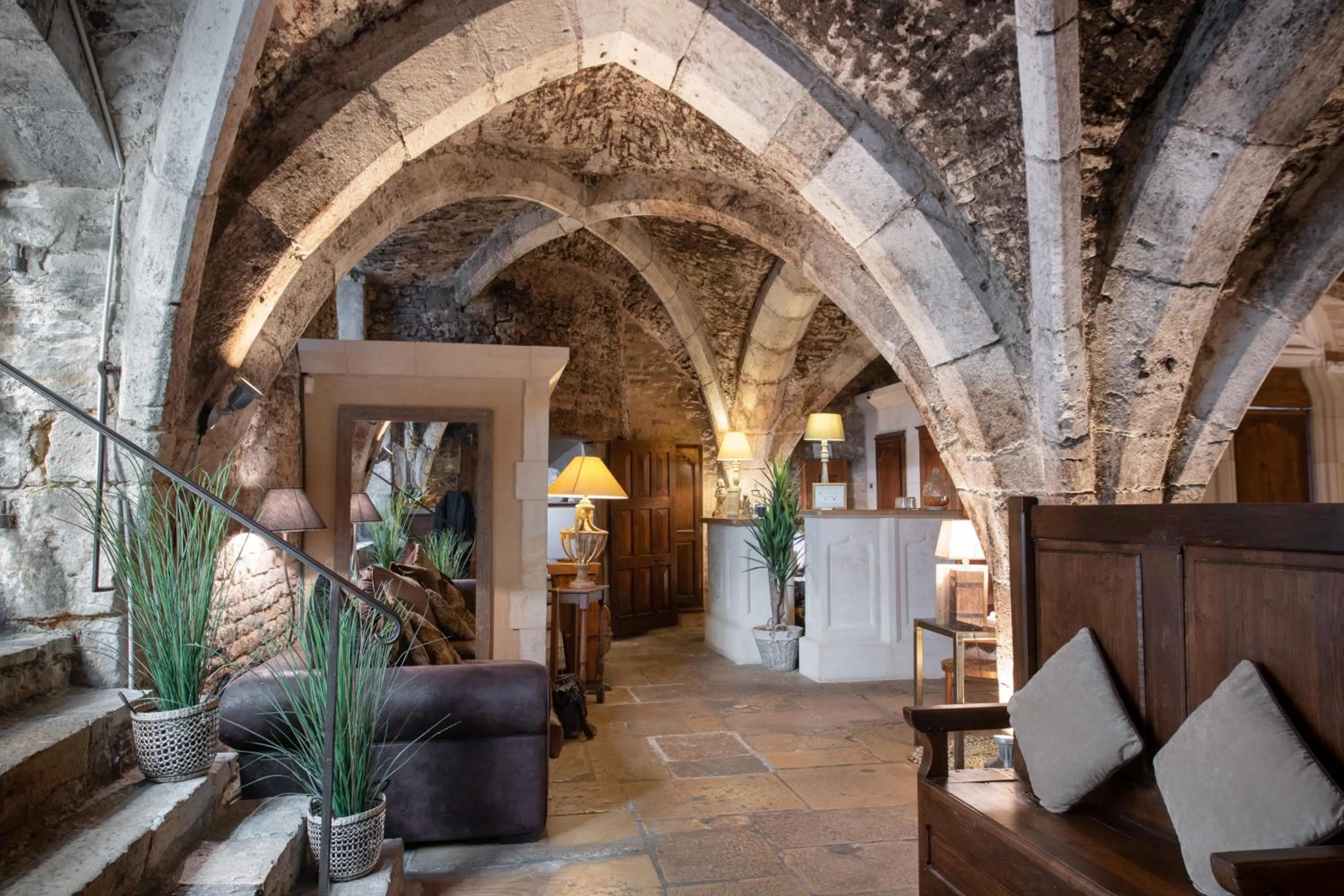 Lobby or reception in Abbaye de Maizières