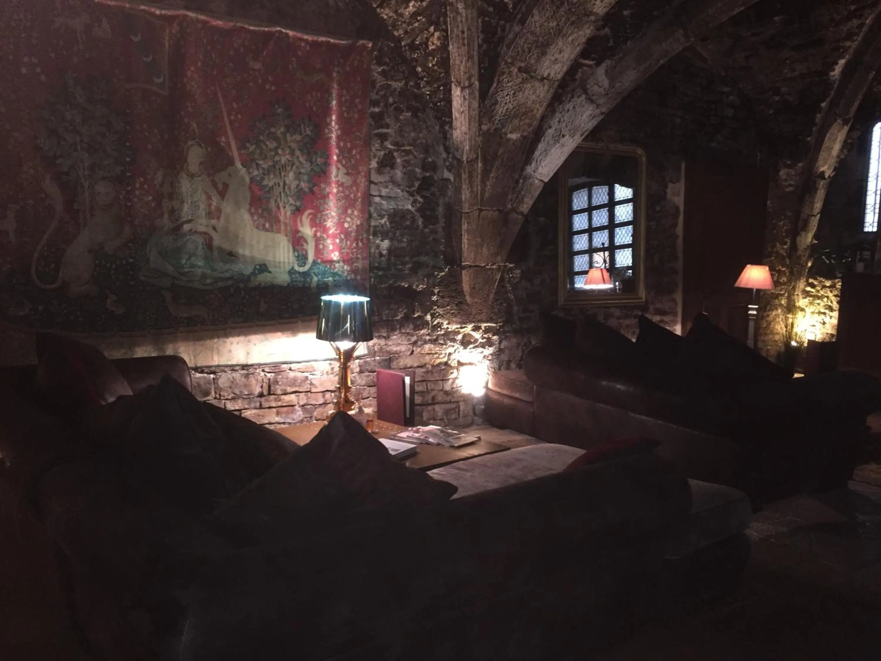 Lounge or bar in Abbaye de Maizières