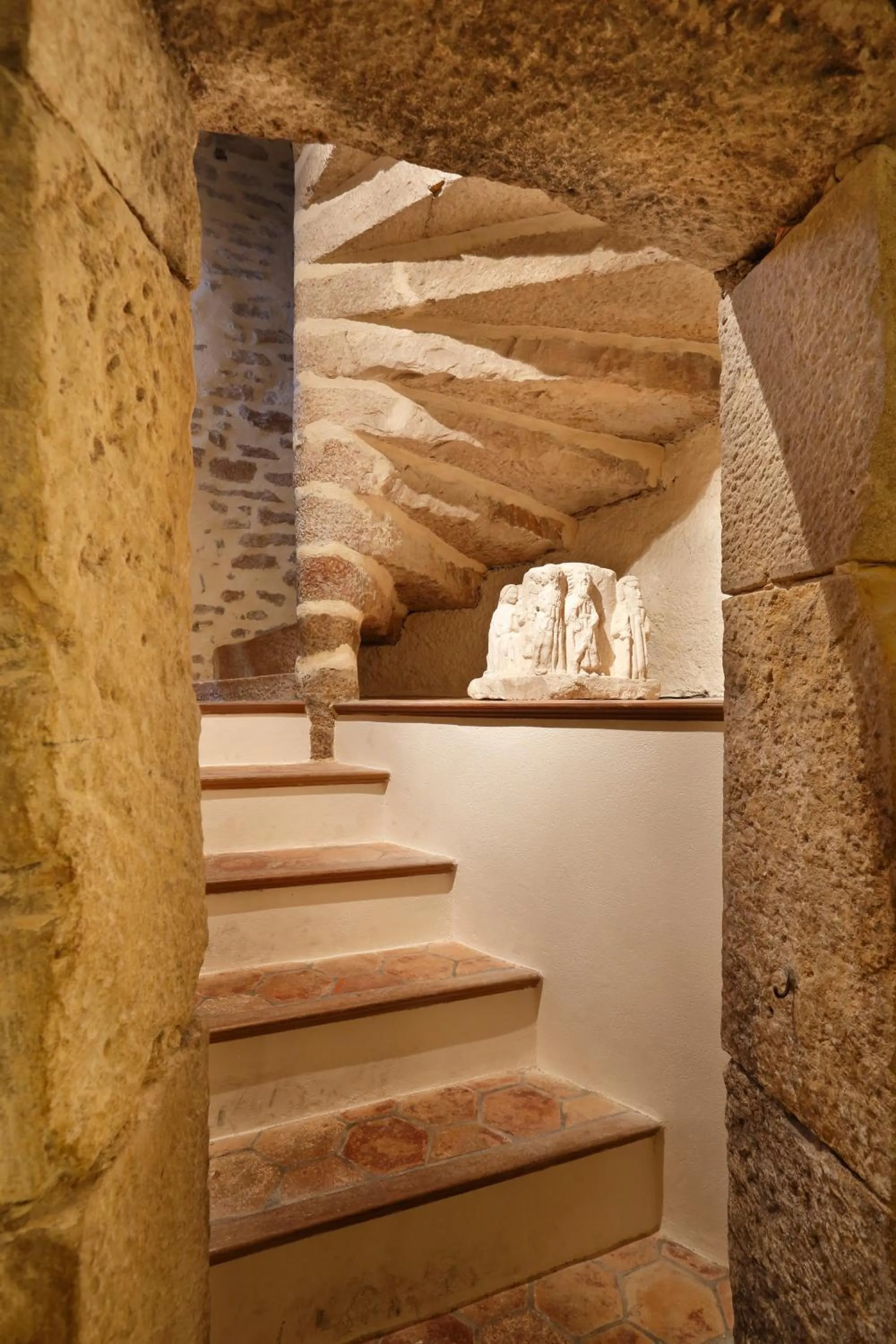 Decorative detail in Abbaye de Maizières