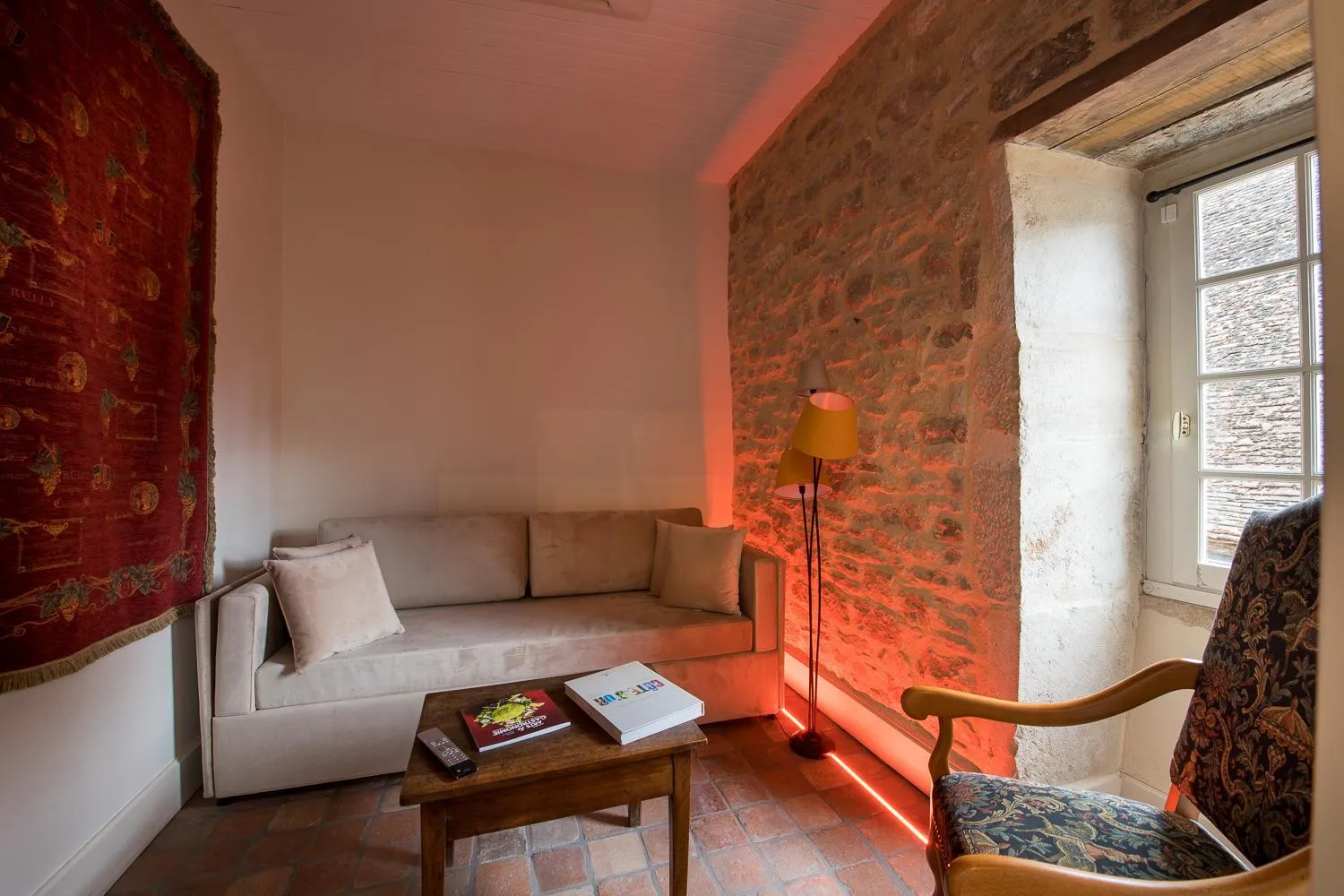 Living room in Abbaye de Maizières