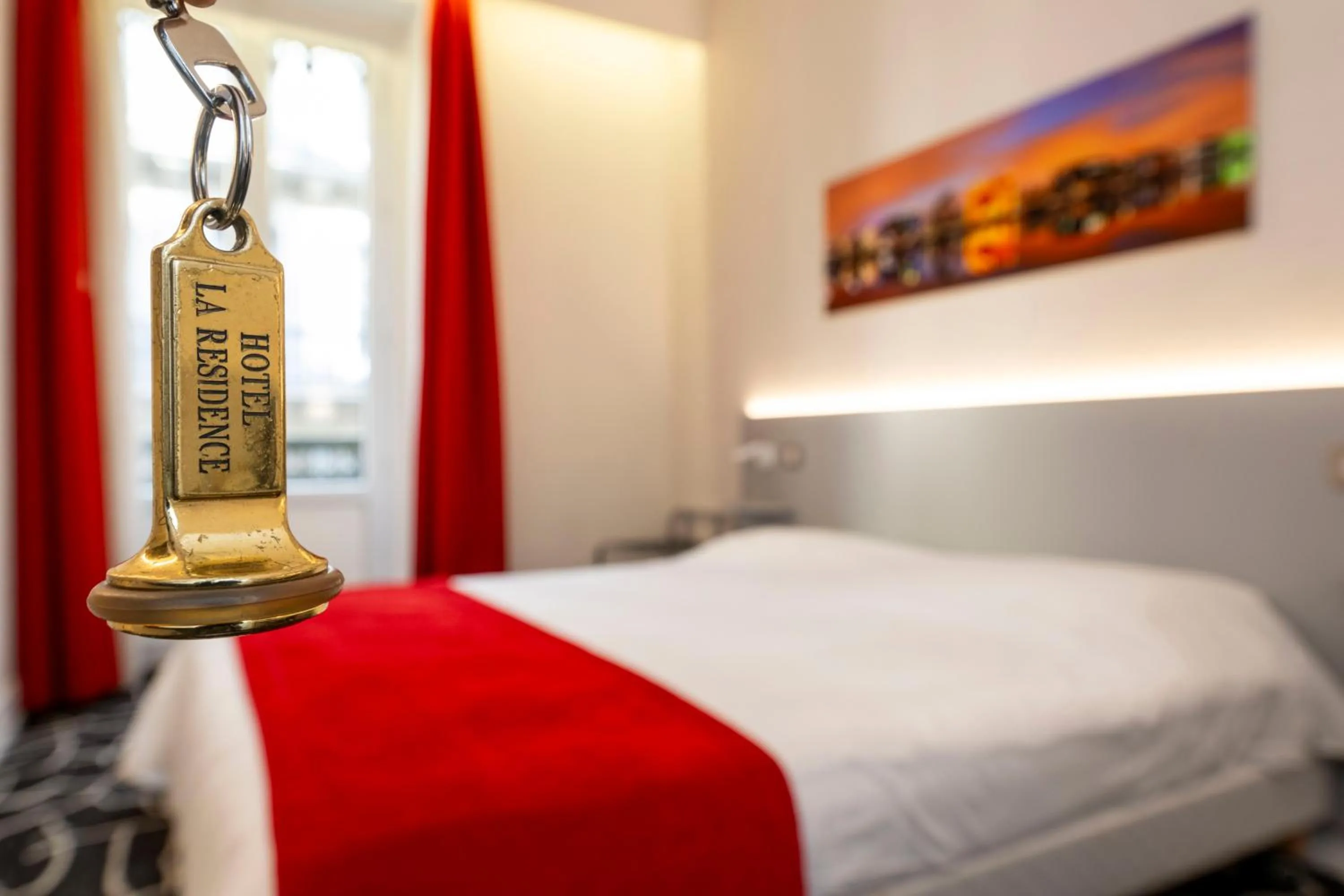 Bedroom, Bed in La Résidence