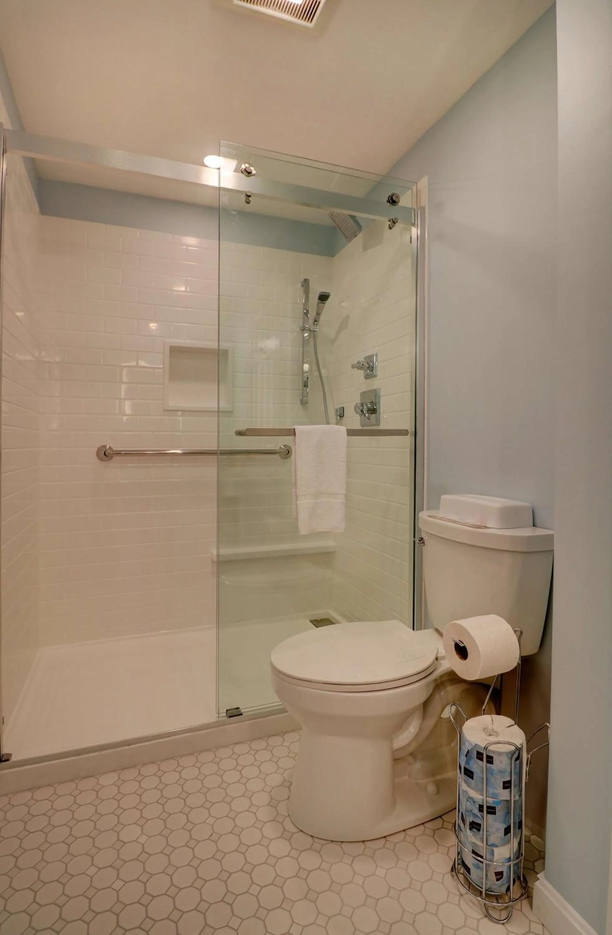 Bathroom in Seacastles Resort