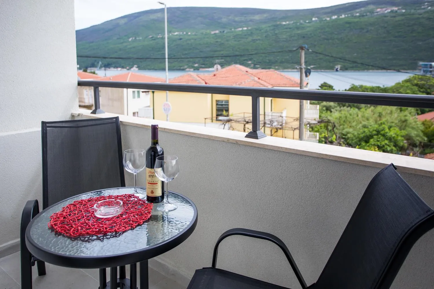 Balcony/Terrace in Hotel Olimpija plus