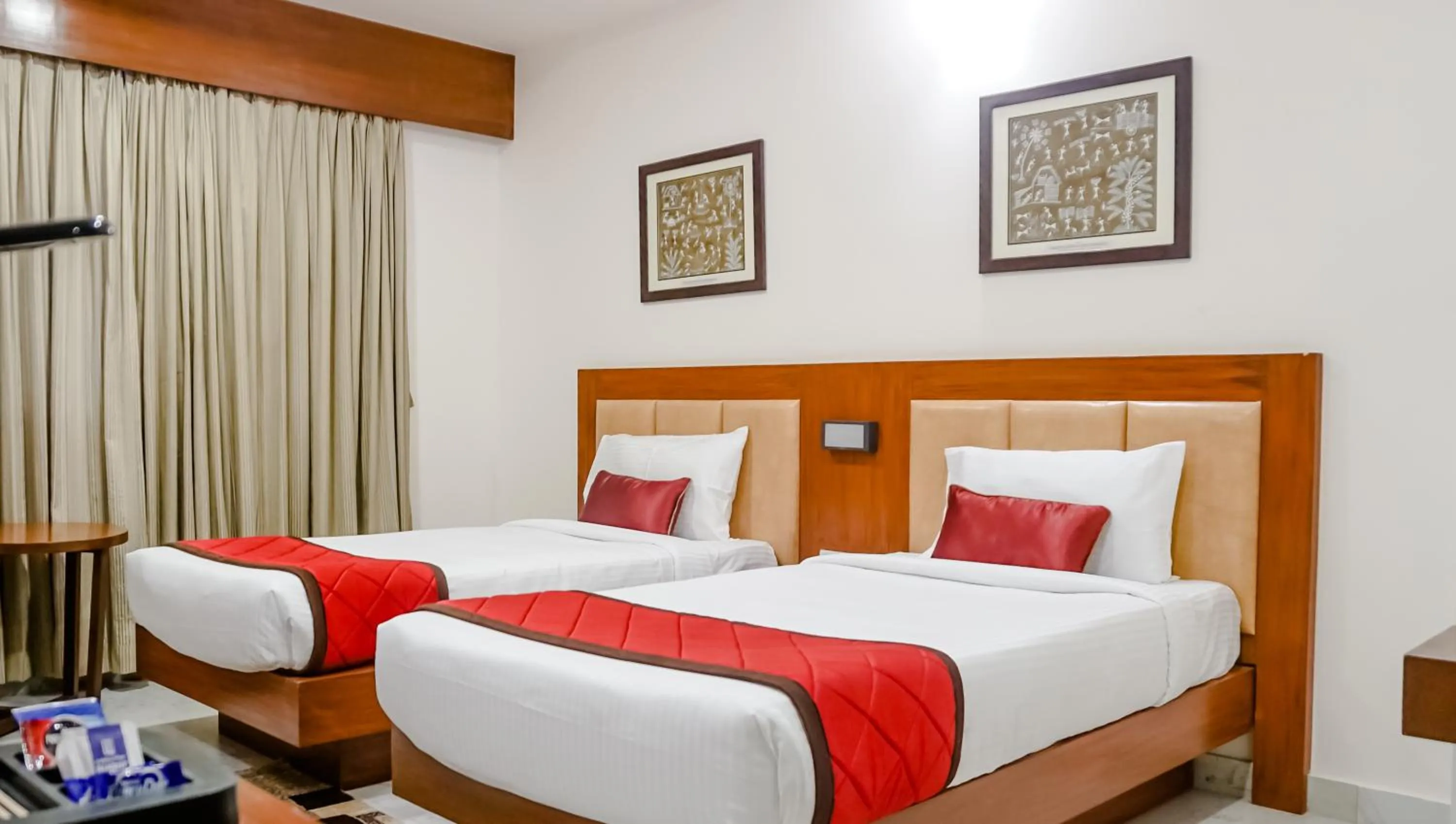 Bedroom, Bed in The Altruist Hotel Navi Mumbai-1
