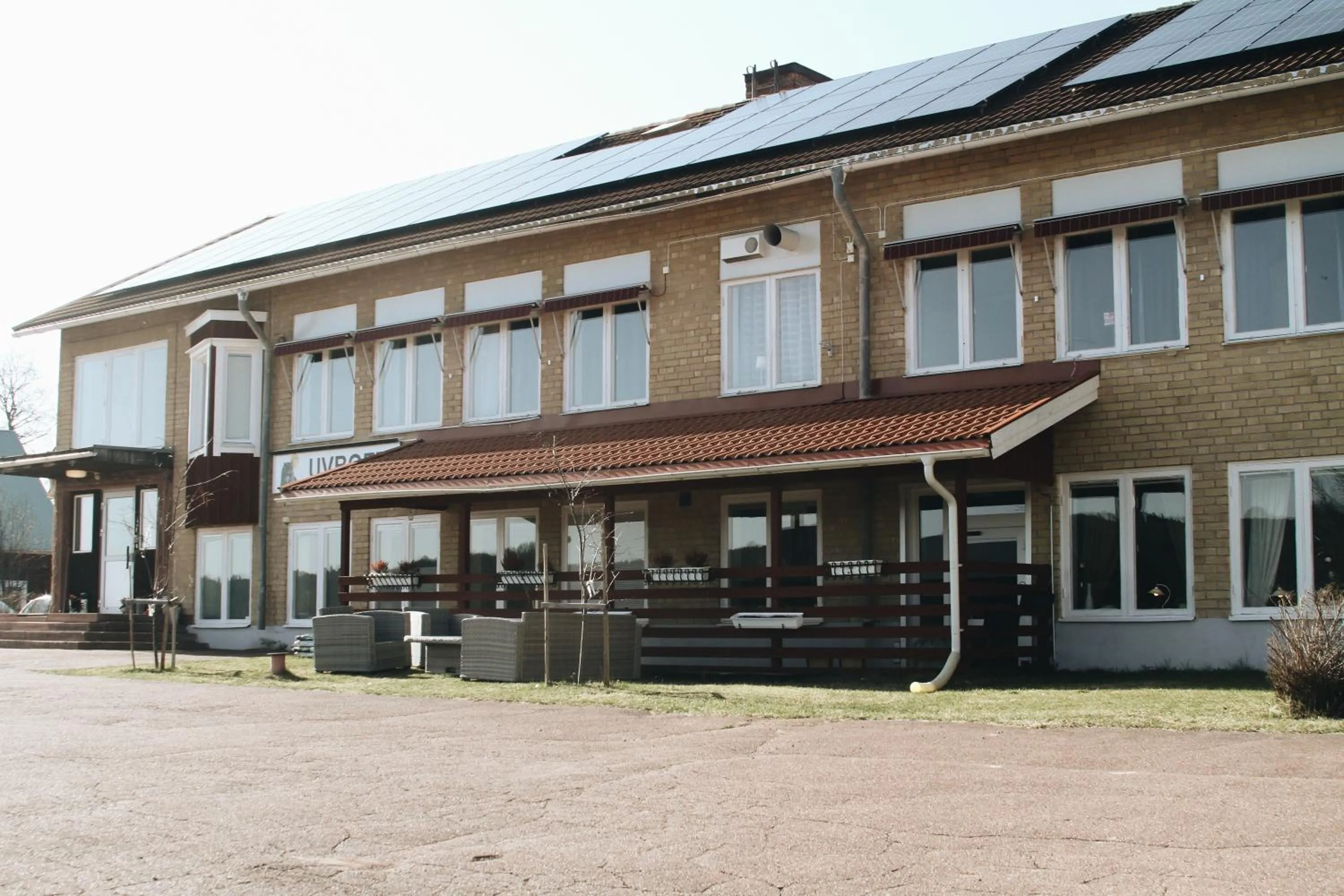 Property building in Åsens Vandrarhem Uvboet