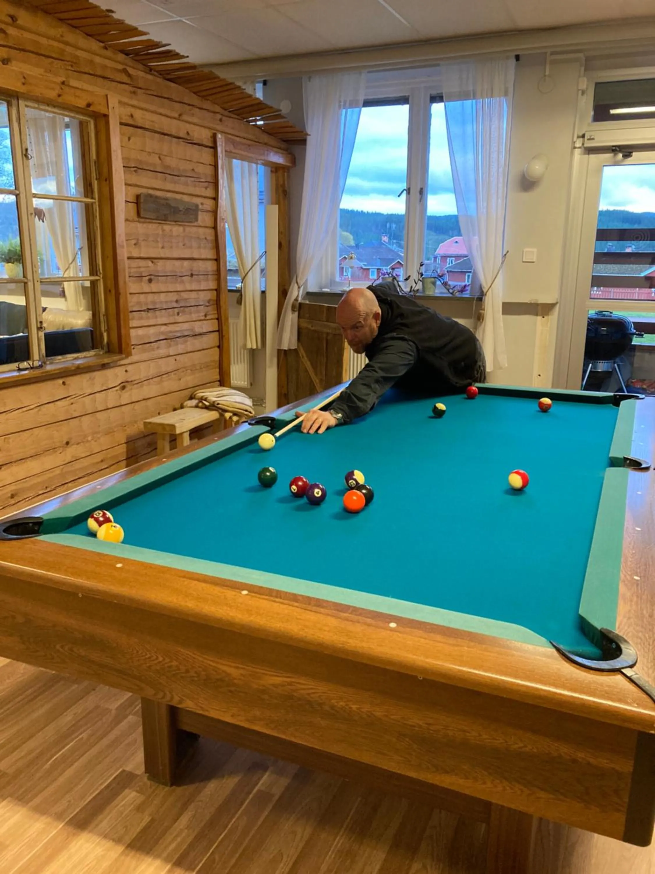 Billiard in Åsens Vandrarhem Uvboet