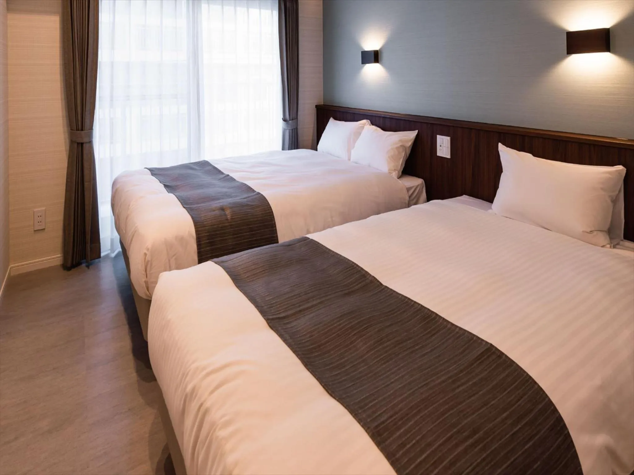 Bed in Sunset Resort Canphou