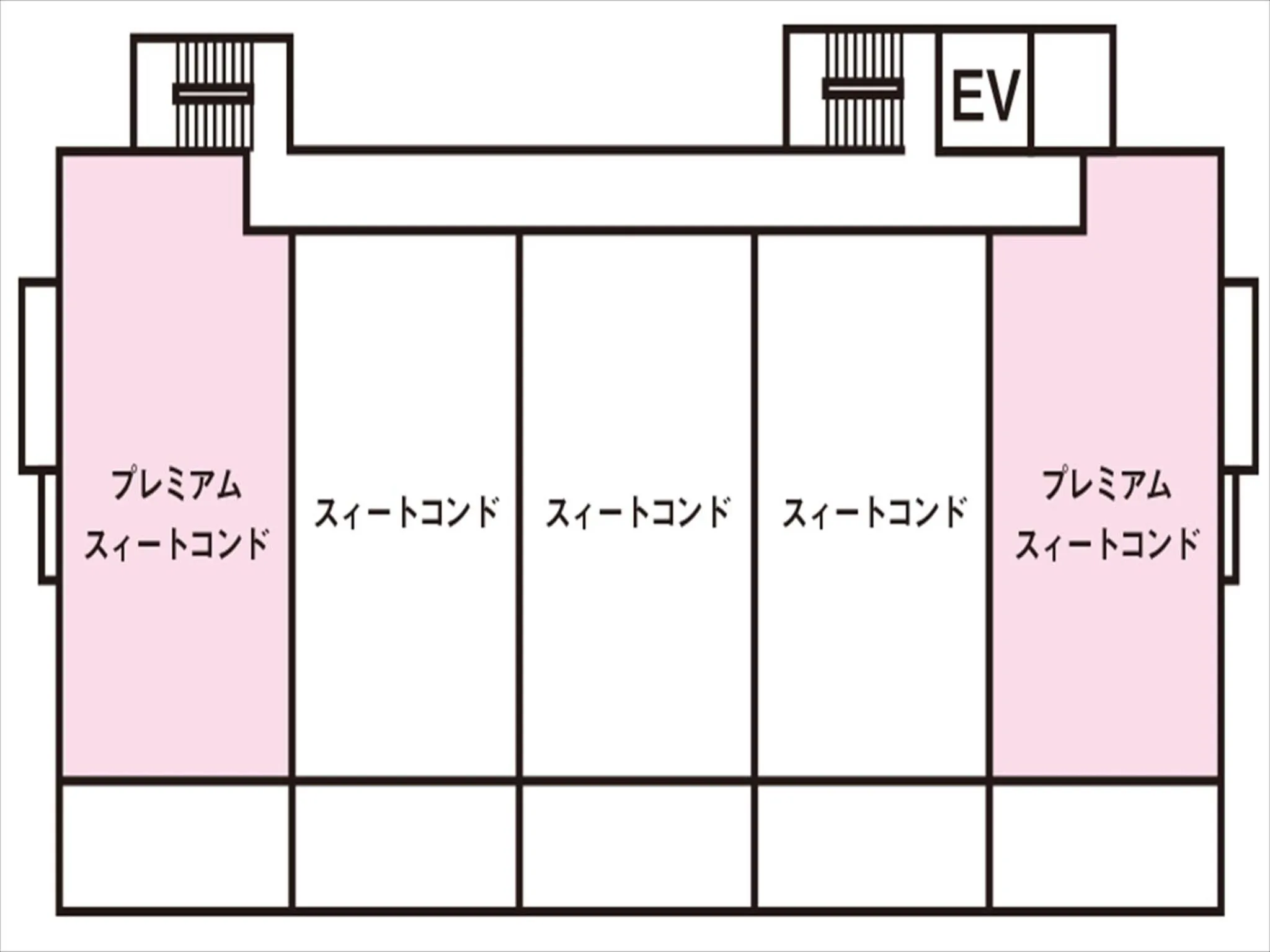 Property building in Sunset Resort Canphou