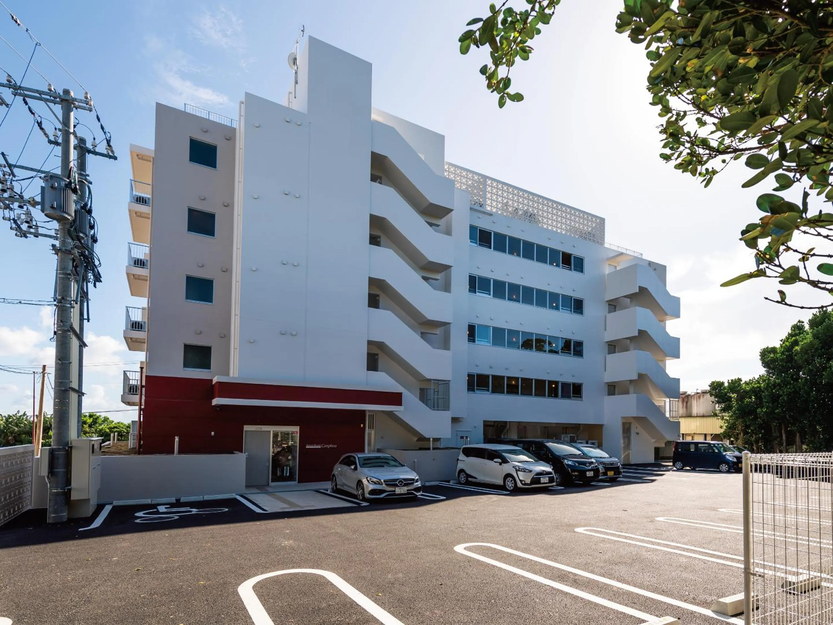 Property building in Sunset Resort Canphou