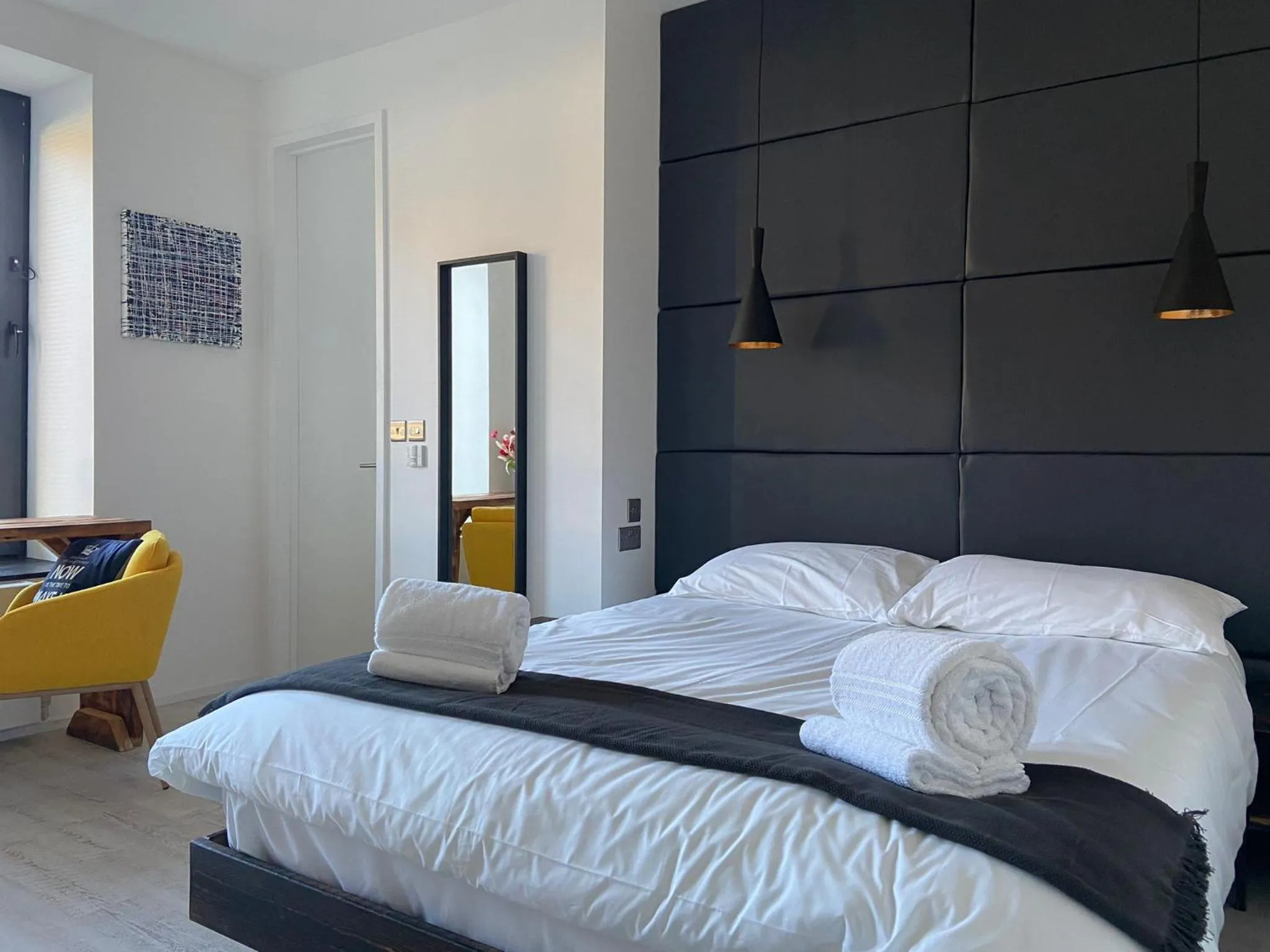 Bed in Cardiff Arms Bistro & Hotel