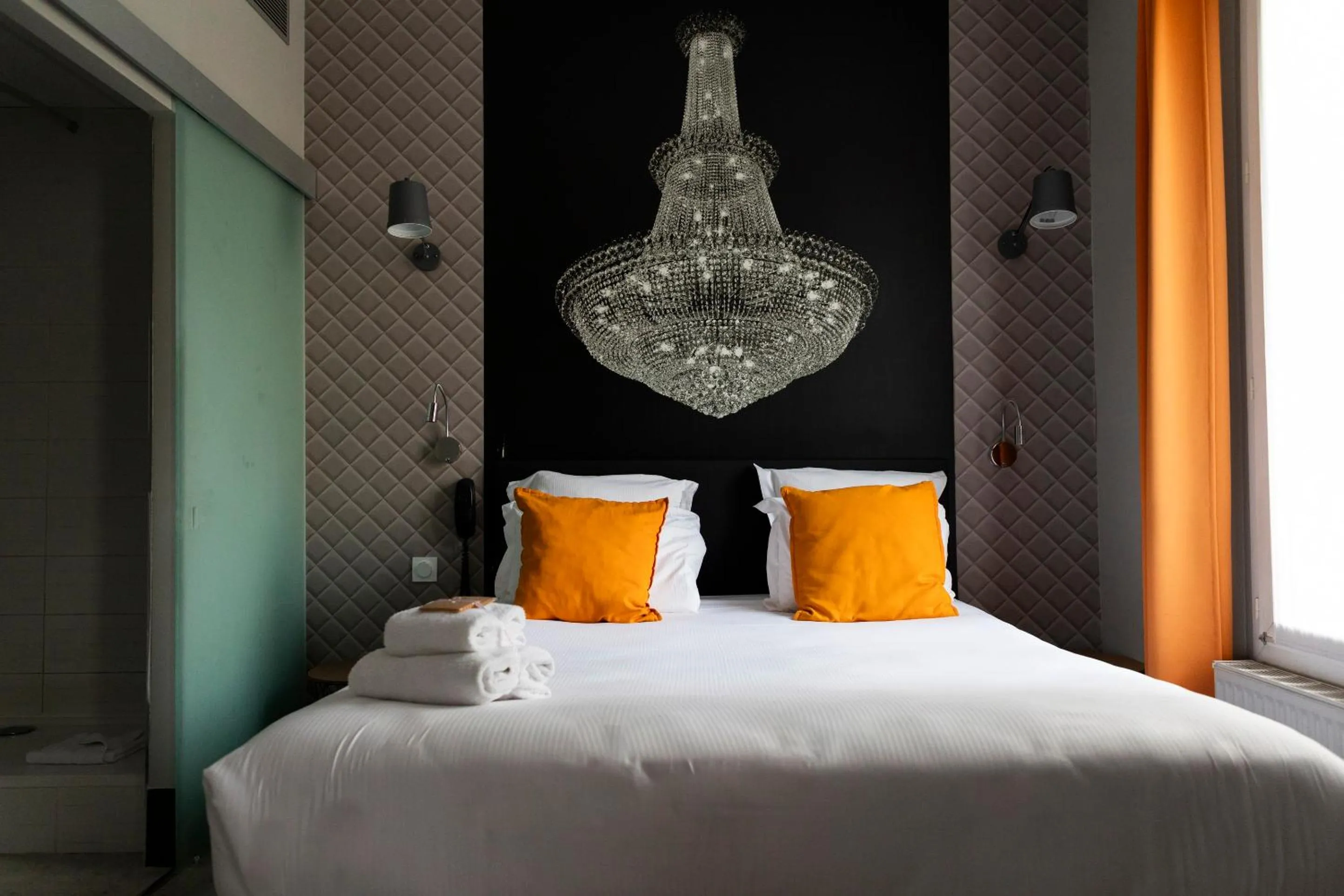 Bed in Porte de Versailles Hotel