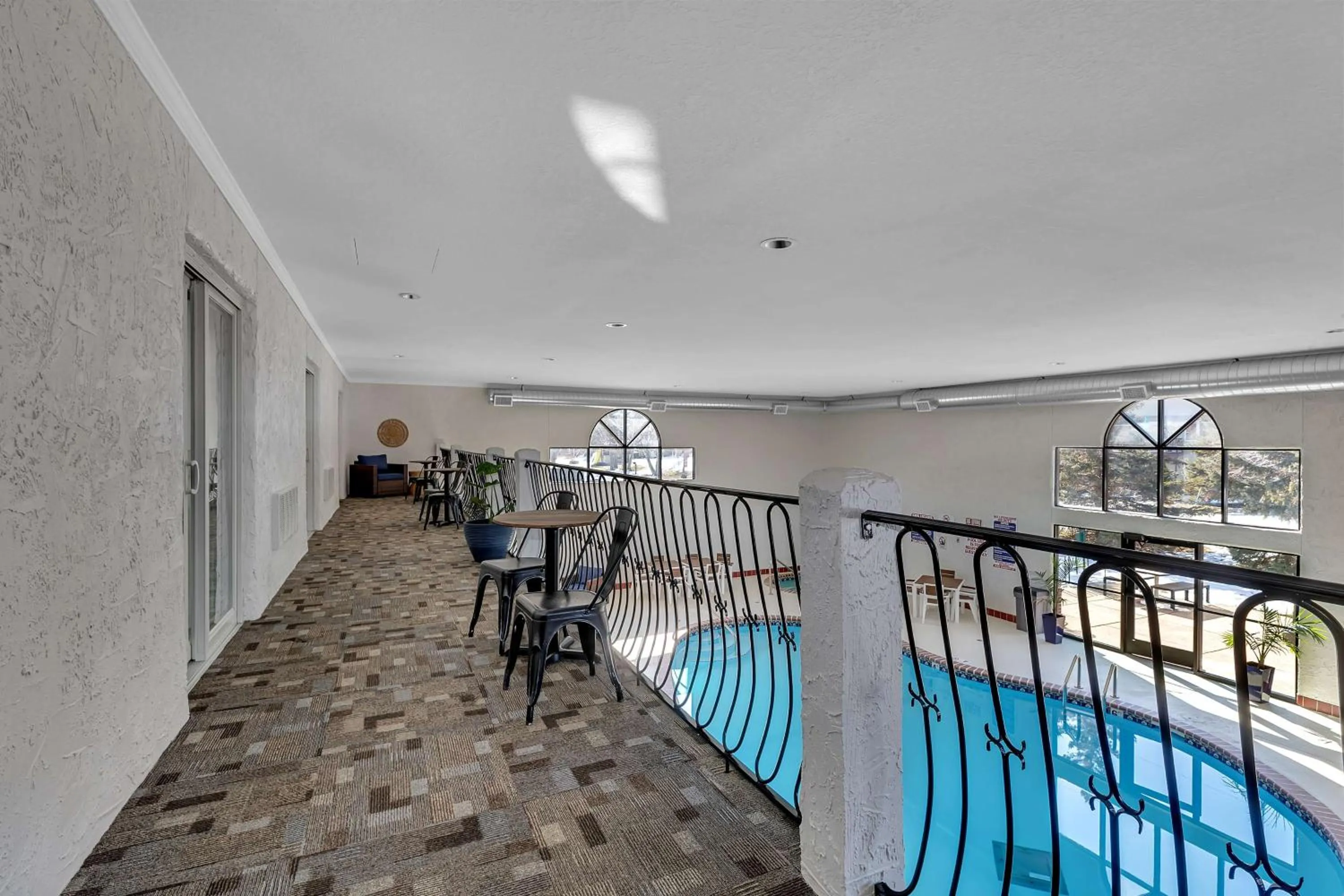 View (from property/room), Bed in SureStay Hotel by Best Western Spicer