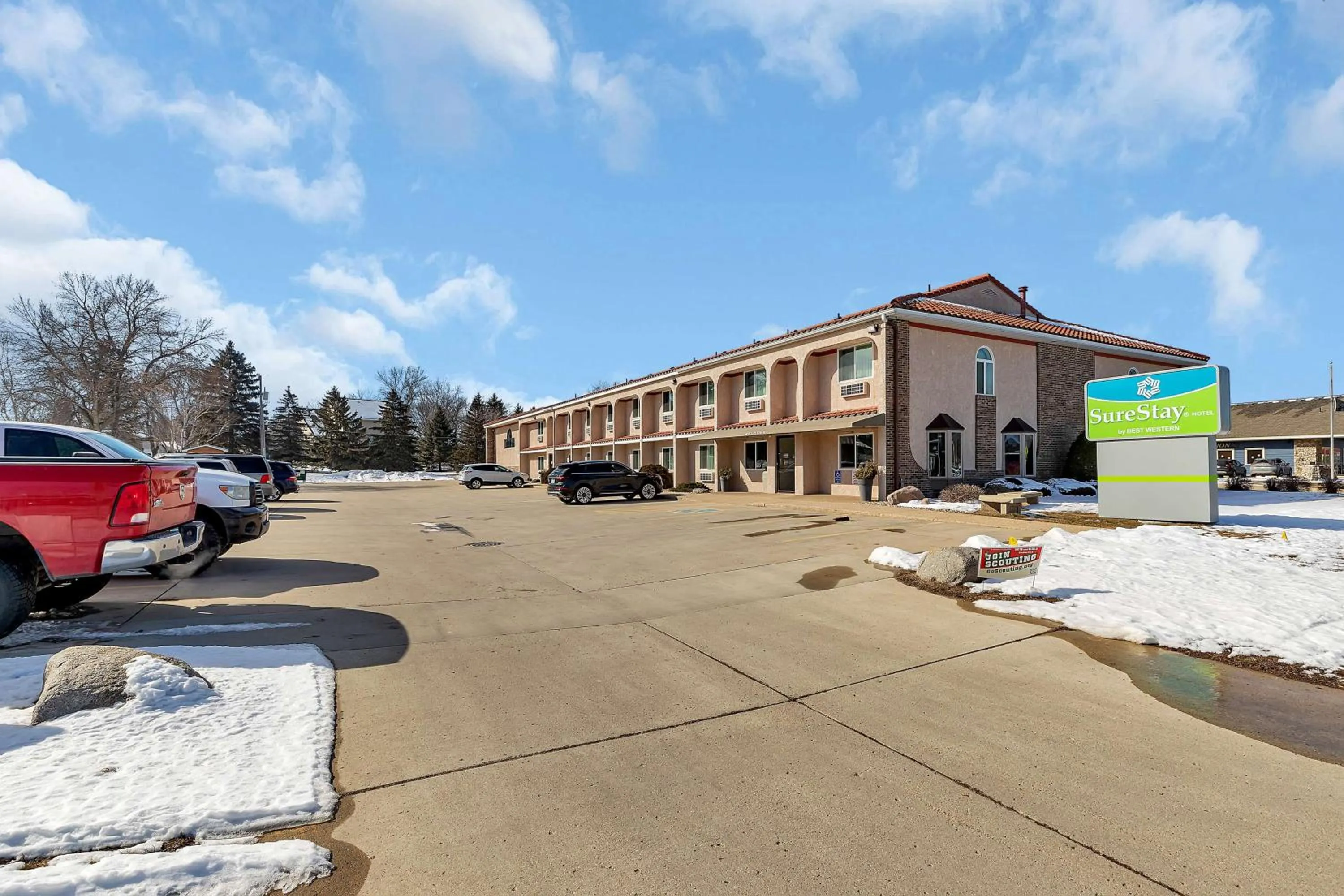 Property building in SureStay Hotel by Best Western Spicer