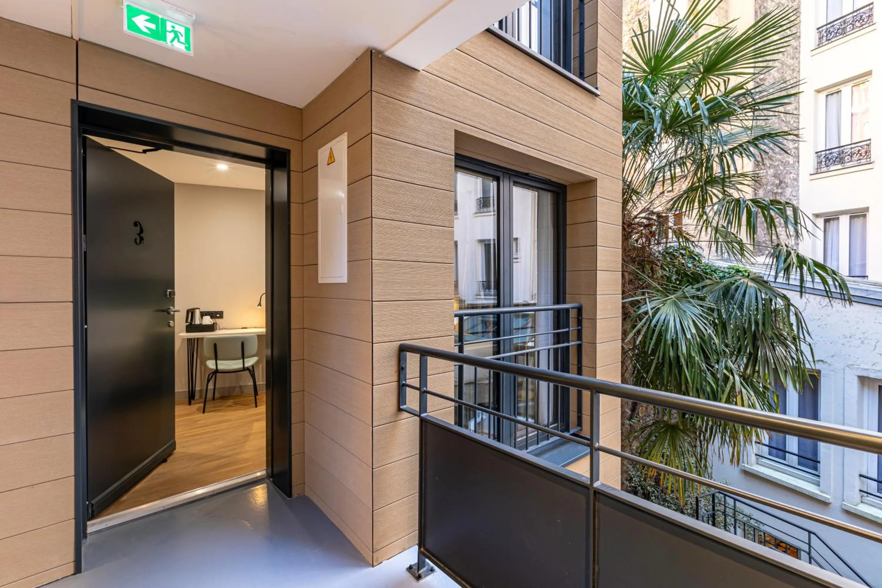 View (from property/room) in Hôtel Montcalm