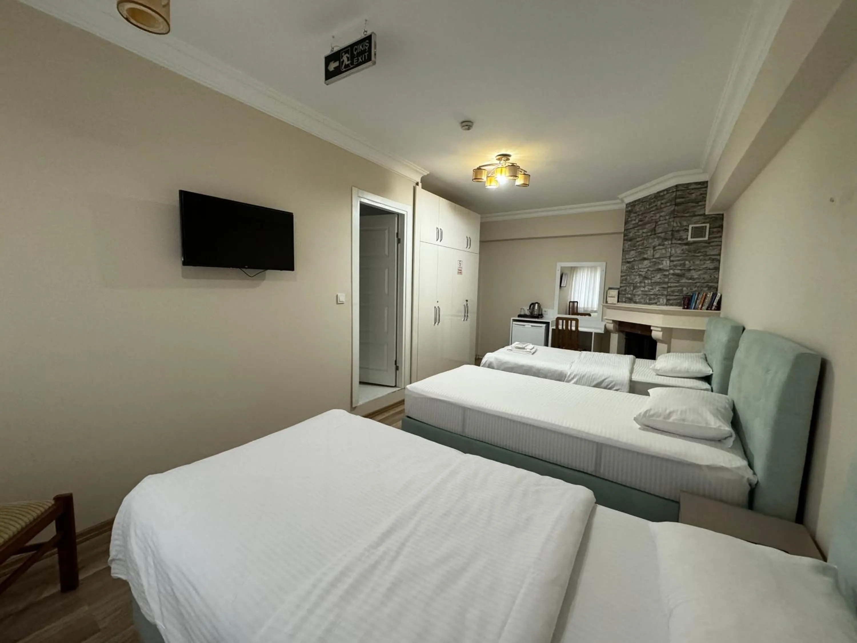 TV and multimedia, Bed in Doğa Villa Guest House