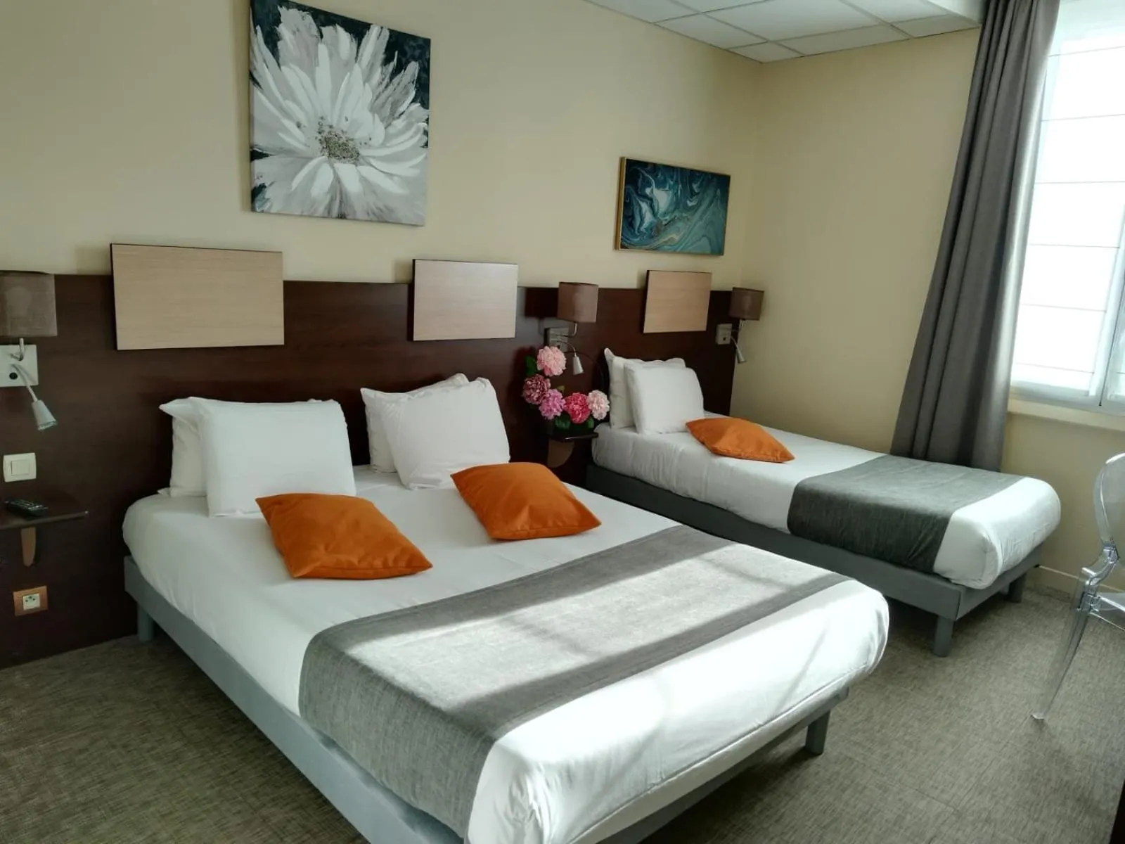 Bed in Hôtel de Champagne